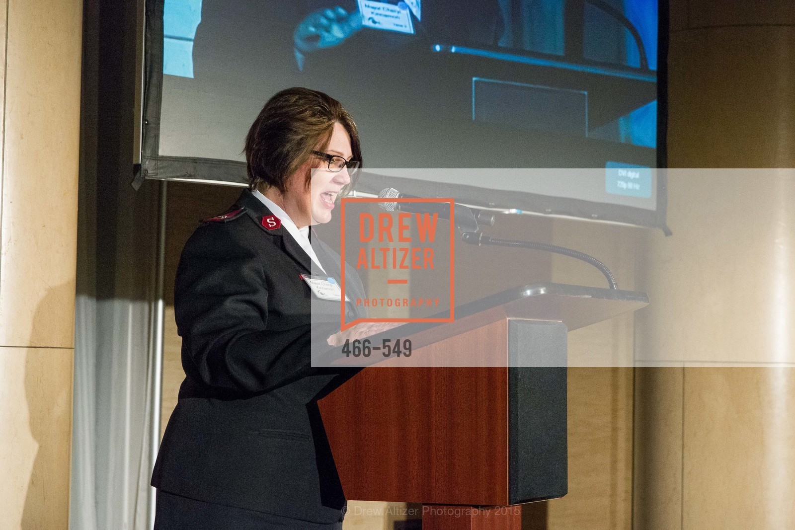 Major Cheryl Kinnamon, The Salvation Army's 12th Annual Holiday Luncheon Kettle Kickoff, The Bently Reserve. 301 Battery St, November 18th, 2015,Drew Altizer, Drew Altizer Photography, full-service agency, private events, San Francisco photographer, photographer california