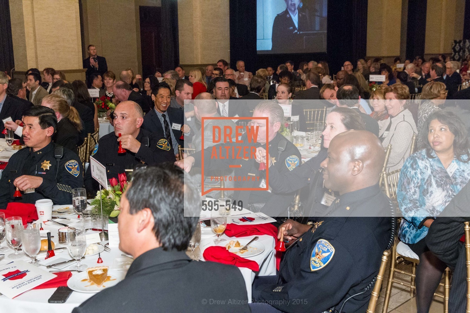Garret Tom, Bob Moser, Mike Redmond, Ann Mannix, Mikail Ali, The Salvation Army's 12th Annual Holiday Luncheon Kettle Kickoff, The Bently Reserve. 301 Battery St, November 18th, 2015, Photo #595-549 Garret Tom, Bob Moser, Mike Redmond, Ann Mannix, Mikail Ali, Photo #595-549