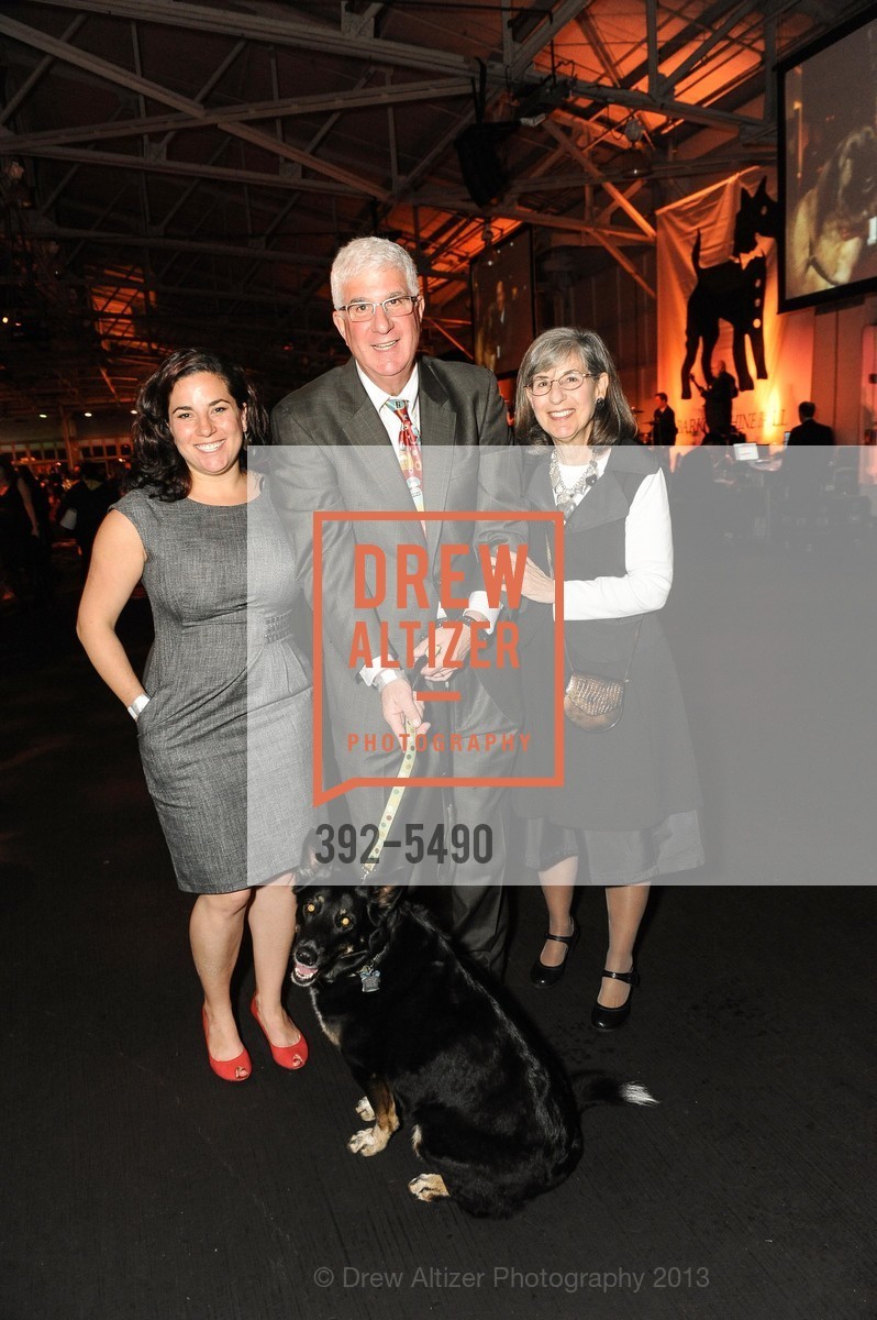 Kate Levitt, Dan Levitt, Bonnie Levitt, Annie, CLAW presents the 17th Annual Bark & Whine Ball Benefitting the SFSPCA, US, March 20th, 2013, Photo #392-5490 Kate Levitt, Dan Levitt, Bonnie Levitt, Annie, Photo #392-5490
