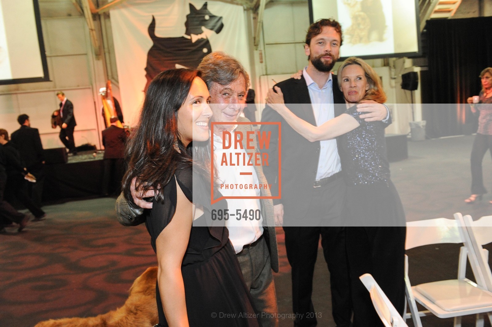 Jenny Bittner, Peter Read, Ross Borden, Delanie Read, CLAW presents the 17th Annual Bark & Whine Ball Benefitting the SFSPCA, US, March 20th, 2013, Photo #695-5490 Jenny Bittner, Peter Read, Ross Borden, Delanie Read, Photo #695-5490