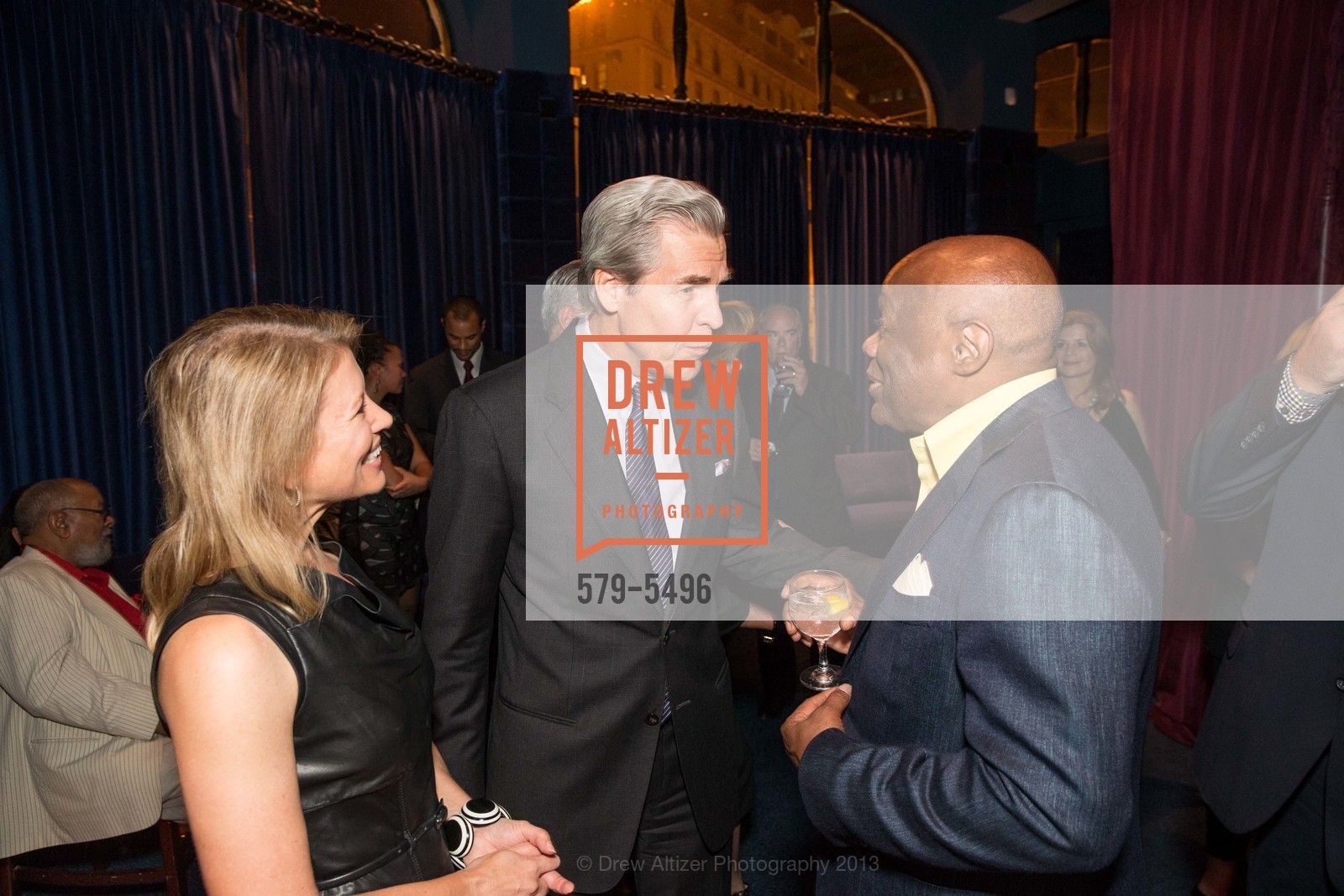 Tina Lundgren, Terry Lundgren, Willie Brown, Photo #579-5496