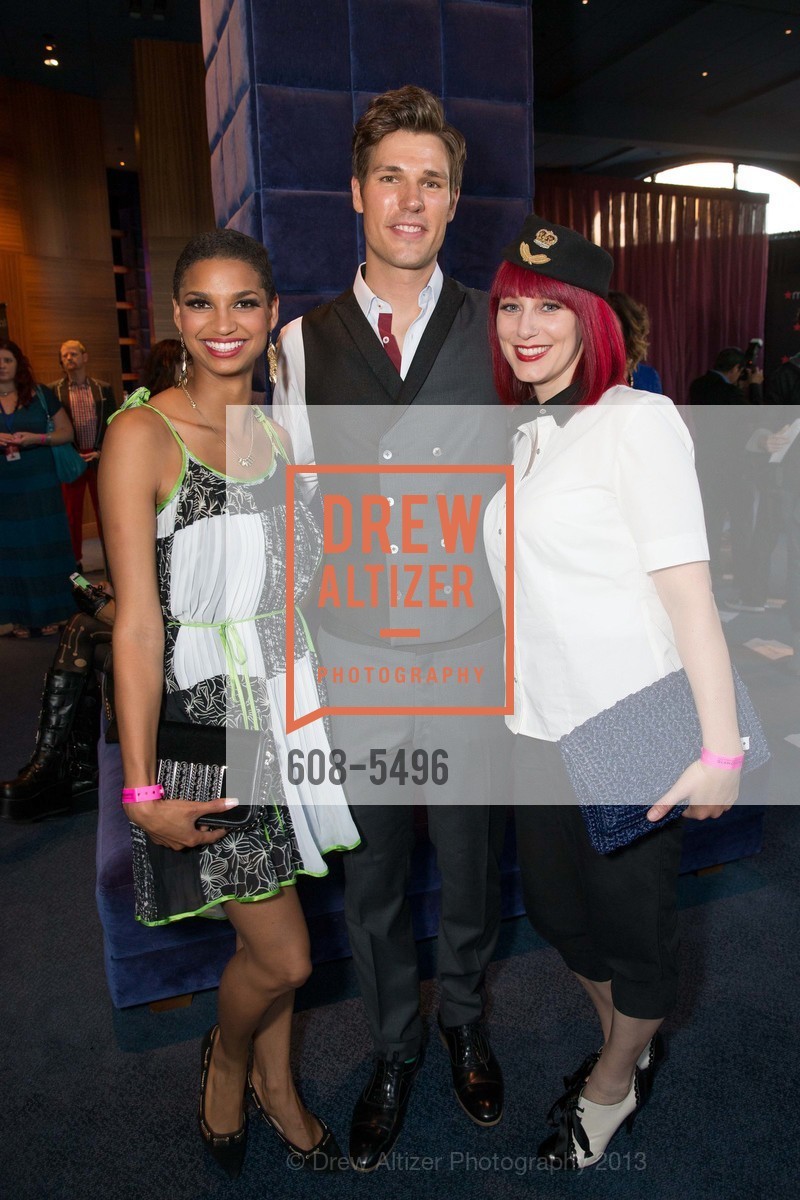 Kamil Lambert, Adam Nisbit, Kristen Kakos, MACY'S Passport Presents GLAMORAMA 2013, Orpheum Theatre. 1192 Market Street, September 19th, 2013, Photo #608-5496 Kamil Lambert, Adam Nisbit, Kristen Kakos, Photo #608-5496
