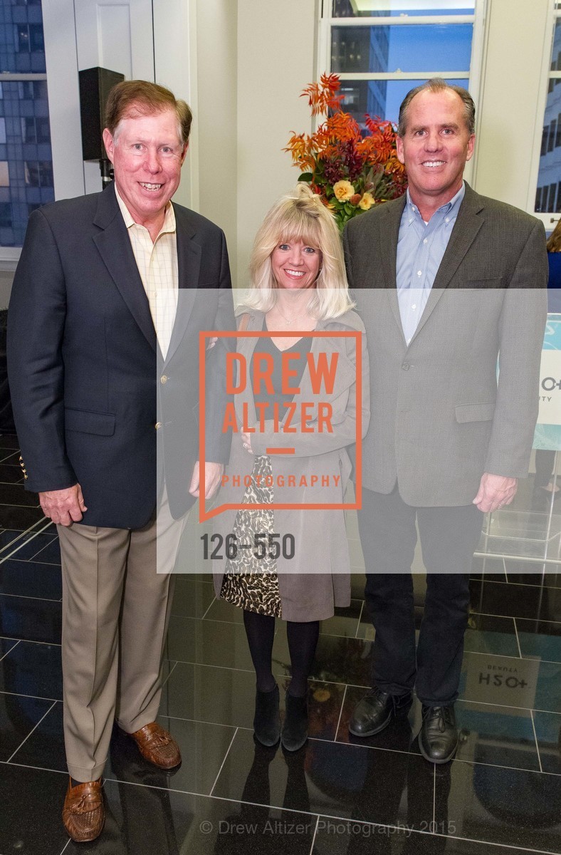 Brian Fitzpatrick, Kathy Fitzpatrick, Greg Torchiana, H2O+ World Headquarters Opening: A New Beauty for the Bay, 111 Sutter St. 111 Sutter Street, 22nd Floor, November 18th, 2015, Photo #126-550 Brian Fitzpatrick, Kathy Fitzpatrick, Greg Torchiana, Photo #126-550