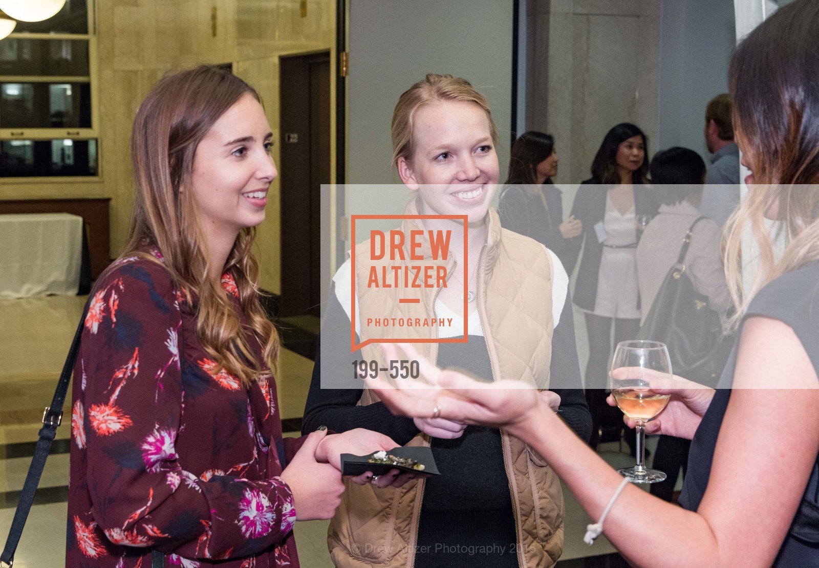 Megan Harris, Patrice Watson, H2O+ World Headquarters Opening: A New Beauty for the Bay, 111 Sutter St. 111 Sutter Street, 22nd Floor, November 18th, 2015, Photo #199-550 Megan Harris, Patrice Watson, Photo #199-550
