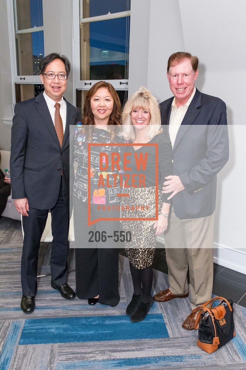 Vernon Chow, Joy Chen, Kathy Fitzpatrick, Brian Fitzpatrick, H2O+ World Headquarters Opening: A New Beauty for the Bay, 111 Sutter St. 111 Sutter Street, 22nd Floor, November 18th, 2015,Drew Altizer, Drew Altizer Photography, full-service agency, private events, San Francisco photographer, photographer california