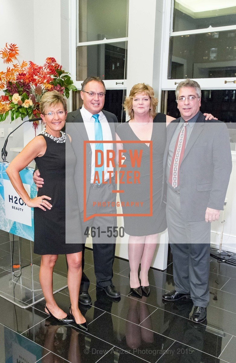 Gina McGlone, Tom McGlone, Christine Broadbent, Eric Landa, H2O+ World Headquarters Opening: A New Beauty for the Bay, 111 Sutter St. 111 Sutter Street, 22nd Floor, November 18th, 2015,Drew Altizer, Drew Altizer Photography, full-service agency, private events, San Francisco photographer, photographer california