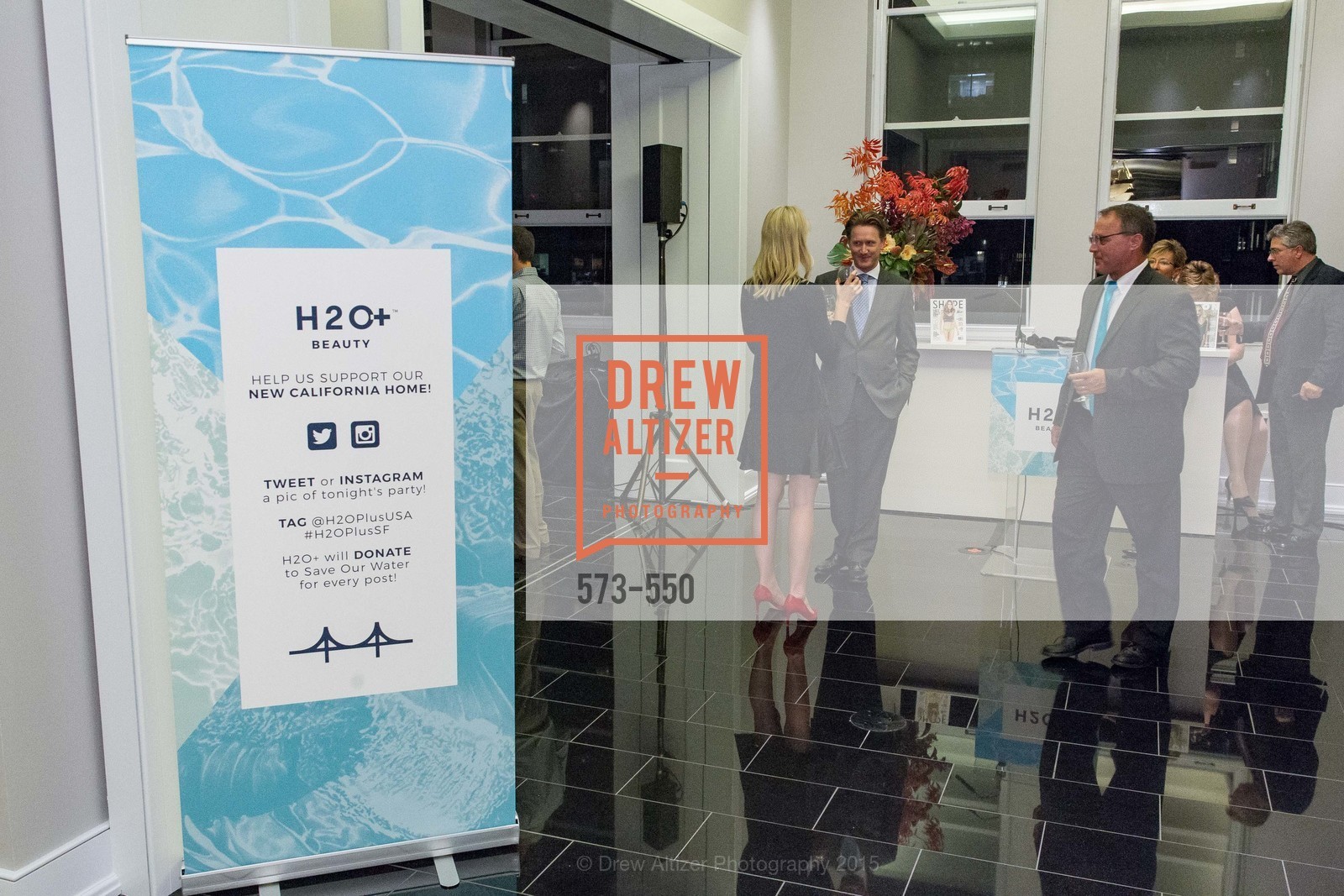 Atmosphere, H2O+ World Headquarters Opening: A New Beauty for the Bay, 111 Sutter St. 111 Sutter Street, 22nd Floor, November 18th, 2015