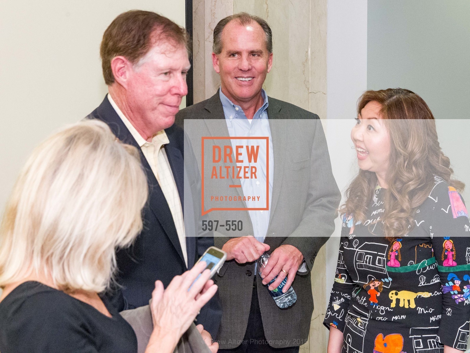 Brian Fitzpatrick, Greg Torchiana, Joy Chen, H2O+ World Headquarters Opening: A New Beauty for the Bay, 111 Sutter St. 111 Sutter Street, 22nd Floor, November 18th, 2015, Photo #597-550 Brian Fitzpatrick, Greg Torchiana, Joy Chen, Photo #597-550