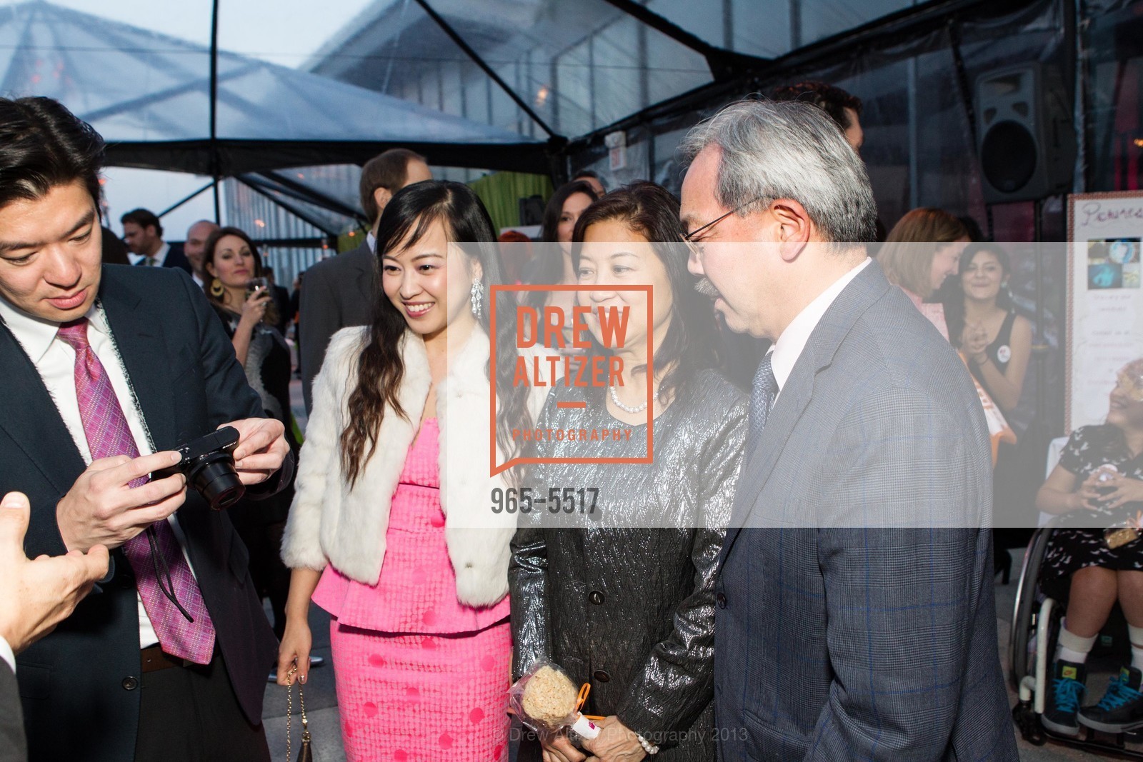 Andrew Chung, Coral Chung, Anita Lee, Mayor Ed Lee, BUILD Gala 2013, US, May 17th, 2013, Photo #965-5517 Andrew Chung, Coral Chung, Anita Lee, Mayor Ed Lee, Photo #965-5517