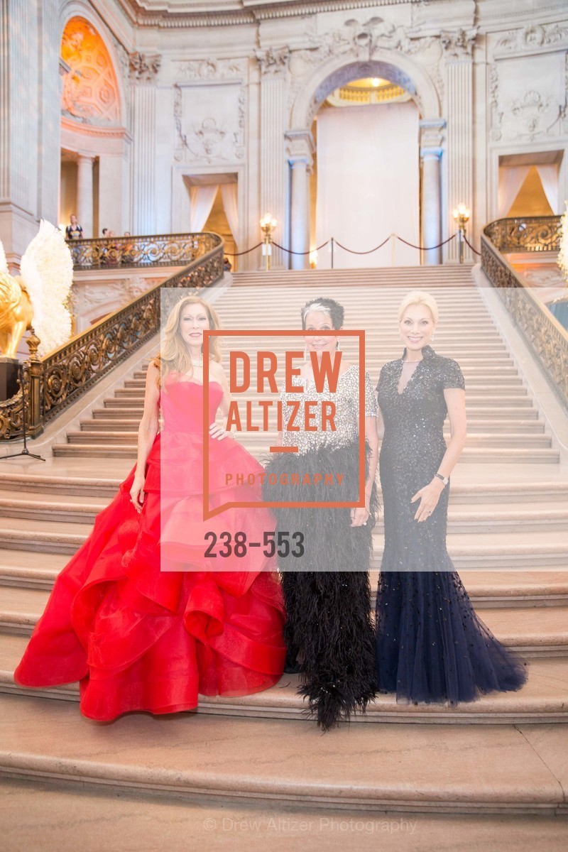 Teresa Medearis, Karen Kubin, Cynthia Schreuder, SAN FRANCISCO OPERA'S 92nd Opera Ball 2014: PASSIONE, Opera House, September 5th, 2014,Drew Altizer, Drew Altizer Photography, full-service agency, private events, San Francisco photographer, photographer california