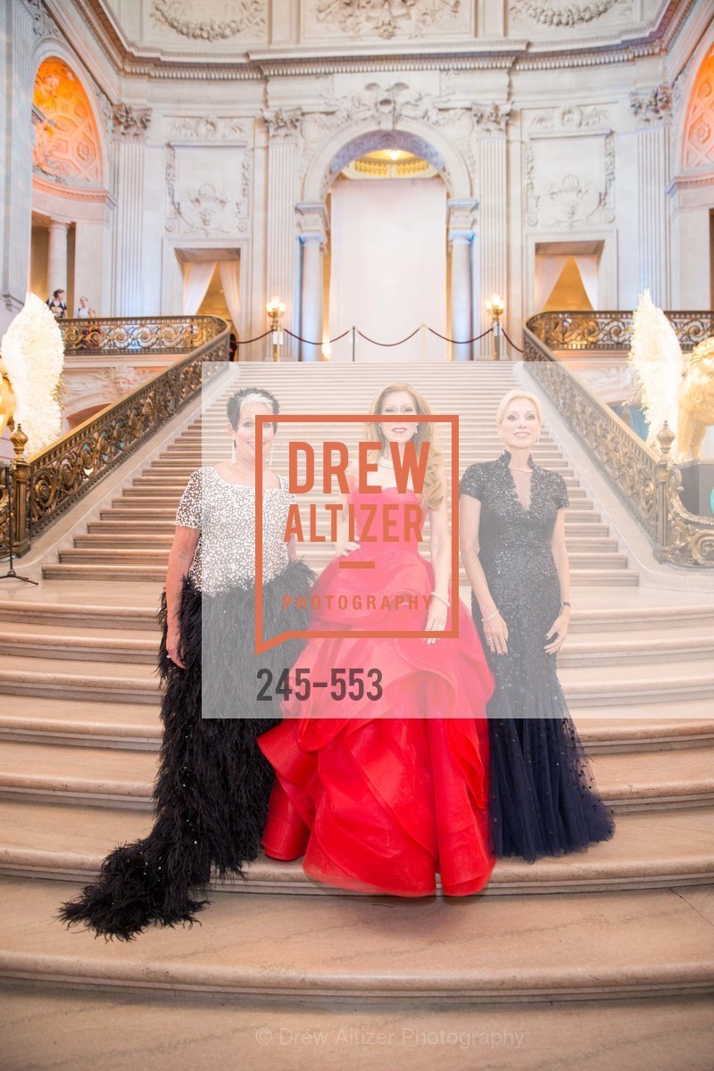Karen Kubin, Teresa Medearis, Cynthia Schreuder, SAN FRANCISCO OPERA'S 92nd Opera Ball 2014: PASSIONE, Opera House, September 5th, 2014,Drew Altizer, Drew Altizer Photography, full-service agency, private events, San Francisco photographer, photographer california