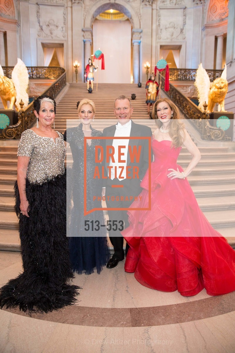 Karen Kubin, Cynthia Schreuder, David Gockley, Teresa Medearis, SAN FRANCISCO OPERA'S 92nd Opera Ball 2014: PASSIONE, Opera House, September 5th, 2014,Drew Altizer, Drew Altizer Photography, full-service agency, private events, San Francisco photographer, photographer california