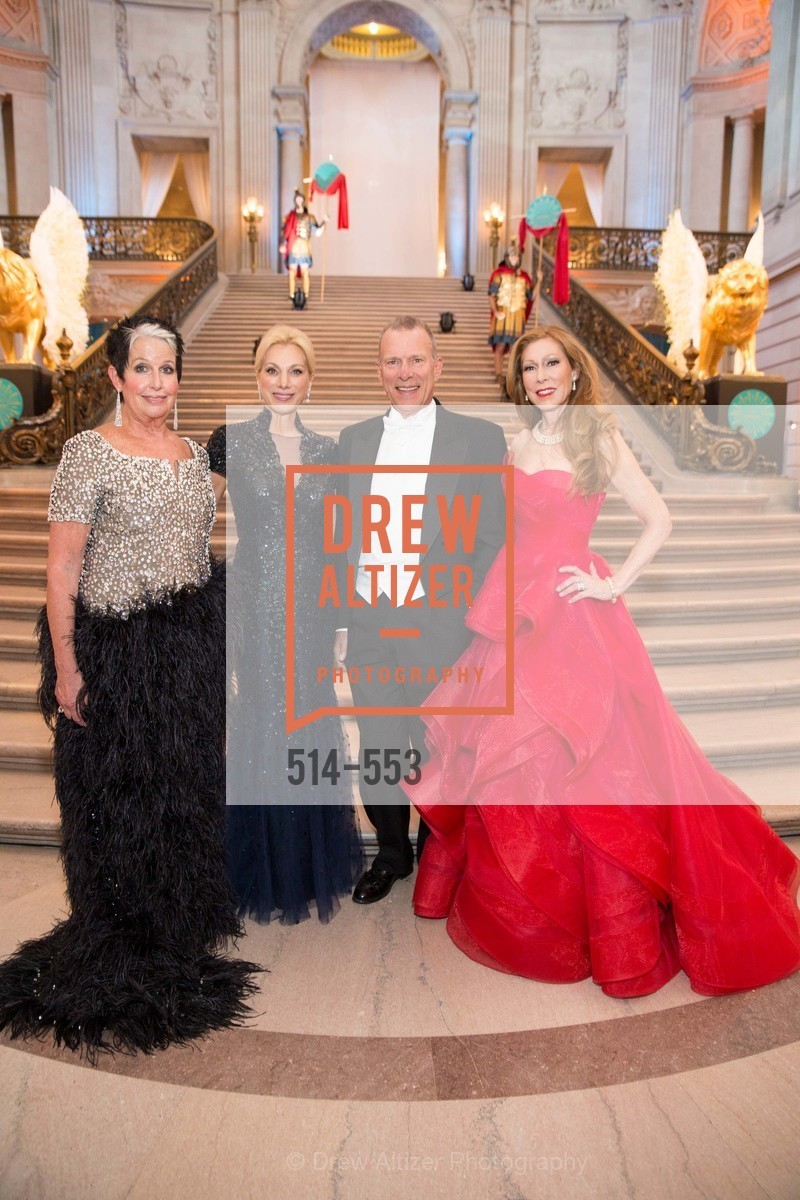Karen Kubin, Cynthia Schreuder, David Gockley, Teresa Medearis, SAN FRANCISCO OPERA'S 92nd Opera Ball 2014: PASSIONE, Opera House, September 5th, 2014,Drew Altizer, Drew Altizer Photography, full-service agency, private events, San Francisco photographer, photographer california