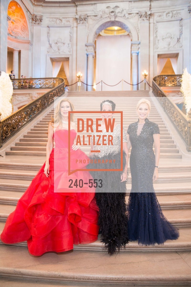 Teresa Medearis, Karen Kubin, Cynthia Schreuder, SAN FRANCISCO OPERA'S 92nd Opera Ball 2014: PASSIONE, Opera House, September 5th, 2014,Drew Altizer, Drew Altizer Photography, full-service agency, private events, San Francisco photographer, photographer california