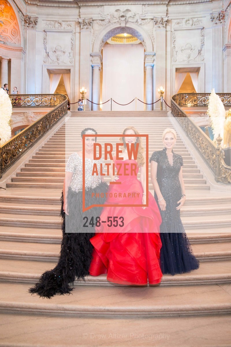 Karen Kubin, Teresa Medearis, Cynthia Schreuder, SAN FRANCISCO OPERA'S 92nd Opera Ball 2014: PASSIONE, Opera House, September 5th, 2014,Drew Altizer, Drew Altizer Photography, full-service event agency, private events, San Francisco photographer, photographer California