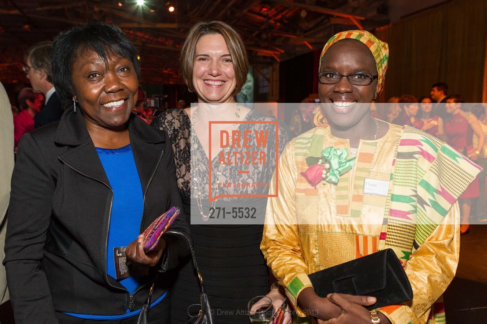 Angelica Kamau, Beth Gage, Tabara Ndiaye, 25th Anniversary Gala: GLOBAL FUND FOR WOMEN, US, October 30th, 2013, Photo #271-5532 Angelica Kamau, Beth Gage, Tabara Ndiaye, Photo #271-5532