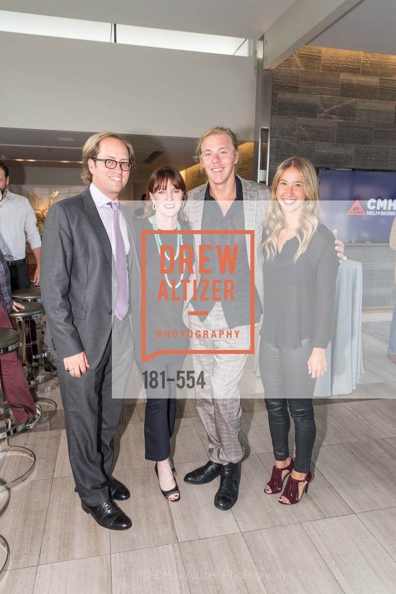 Doug Kazanjian, Allison Speer, Wil Hanigan, Meredith Darrow, CMH HELI SKIING Event, US, September 4th, 2014,Drew Altizer, Drew Altizer Photography, full-service agency, private events, San Francisco photographer, photographer california