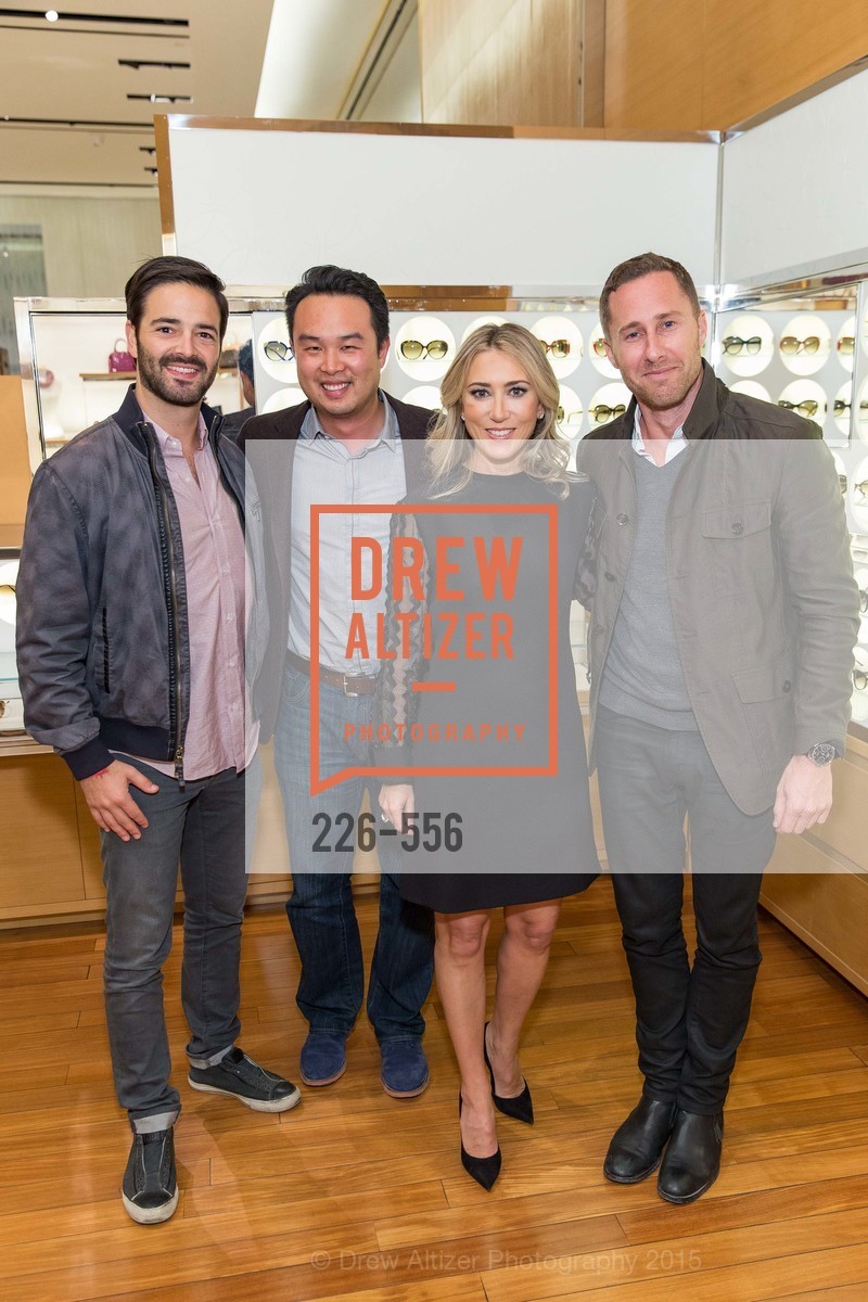 Noah Lichtenstein, Andy Chen, Juliet de Baubigny, Jordan Ormont, ELLE and Louis Vuitton Resort 2016, 233 Geary Street, November 19th, 2015, Photo #226-556 Noah Lichtenstein, Andy Chen, Juliet de Baubigny, Jordan Ormont, Photo #226-556