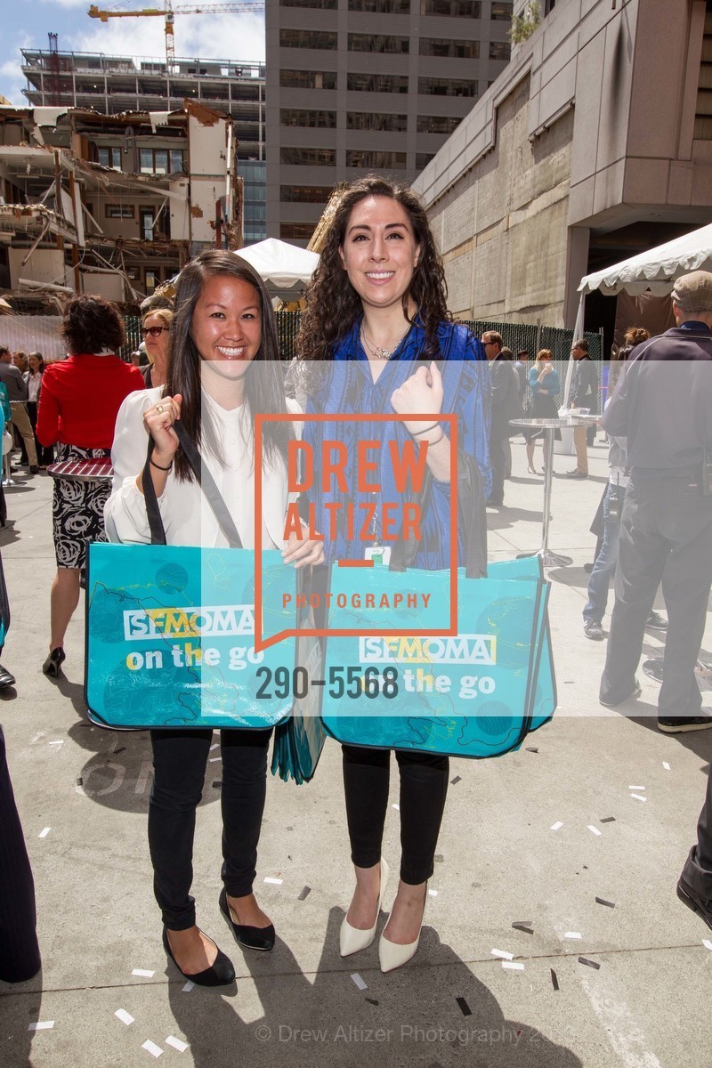 Jessica Dang, Danica Gomes, SFMOMA Expansion Groundbreaking Ceremony, US, May 29th, 2013, Photo #290-5568 Jessica Dang, Danica Gomes, Photo #290-5568