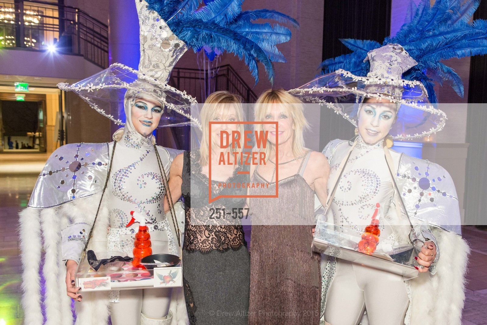 Barbara Winchell, Sandy Mandel, Cirque du Soiree 2015, The Bentley Reserve. 2525 Van Ness St, November 19th, 2015,Drew Altizer, Drew Altizer Photography, full-service agency, private events, San Francisco photographer, photographer california