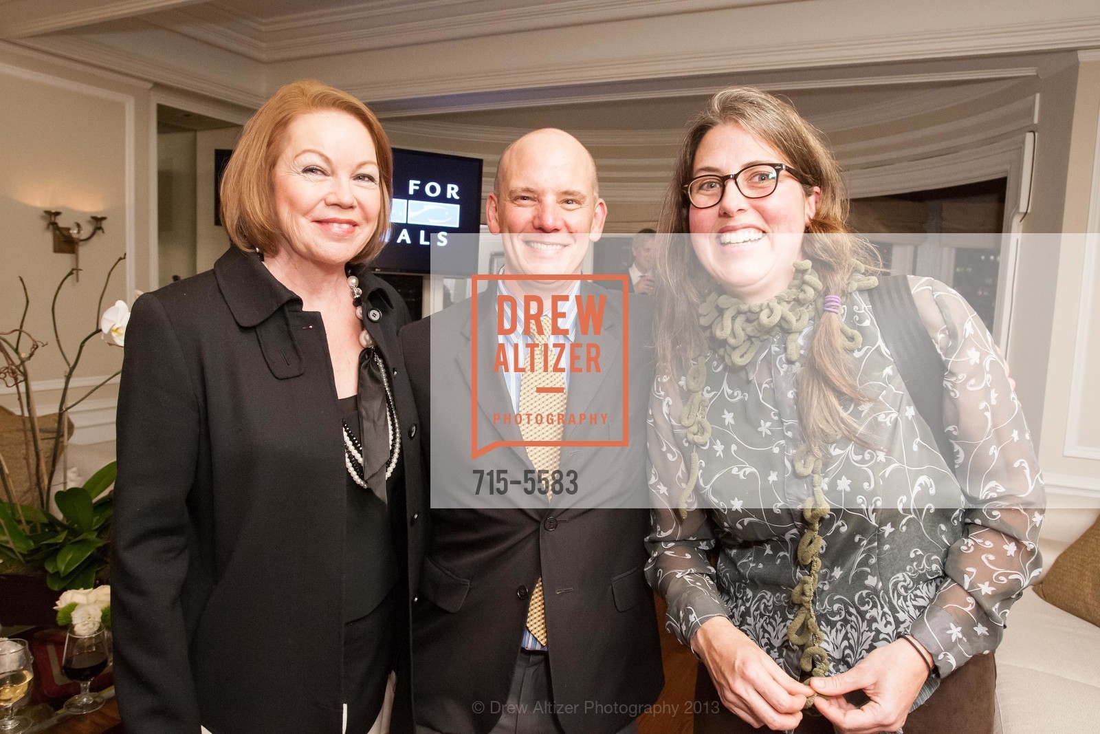 Jennifer Berger, Steven Rosenberg, Susan Rattenbury, MERCY FOR ANIMALS Honors John Salley, US, October 30th, 2013, Photo #715-5583 Jennifer Berger, Steven Rosenberg, Susan Rattenbury, Photo #715-5583