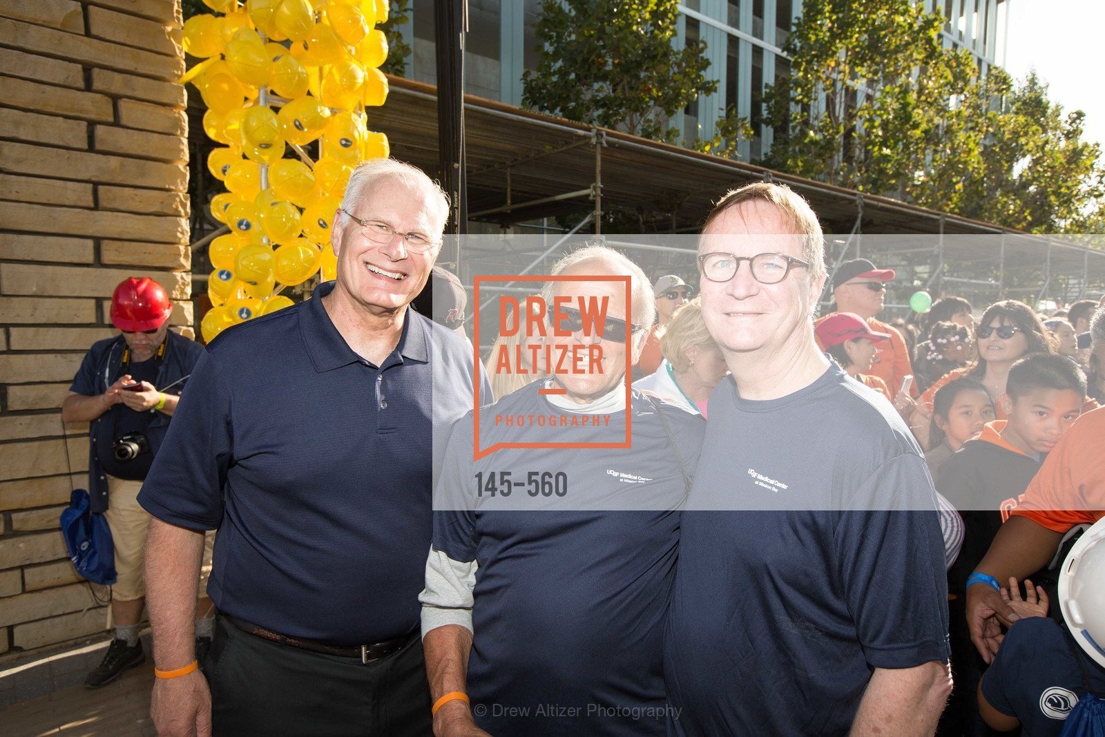 Mark Laret, Bert Lubin, Sam Hawgood, UCSF Medical Center HARD HAT WALK & LIGHTS ON FESTIVAL, US, September 6th, 2014,Drew Altizer, Drew Altizer Photography, full-service agency, private events, San Francisco photographer, photographer california