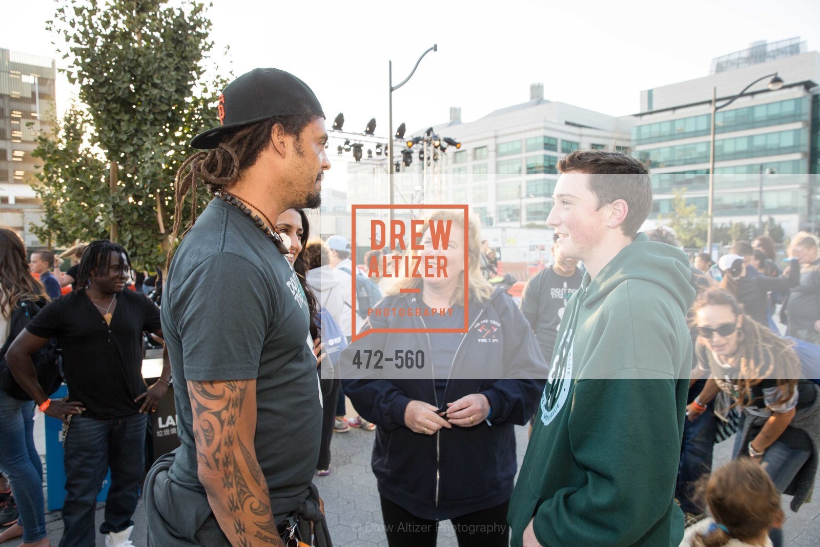 Michael Franti, Joanne Hayes-White, Sean Hayes-White, UCSF Medical Center HARD HAT WALK & LIGHTS ON FESTIVAL, US, September 6th, 2014
