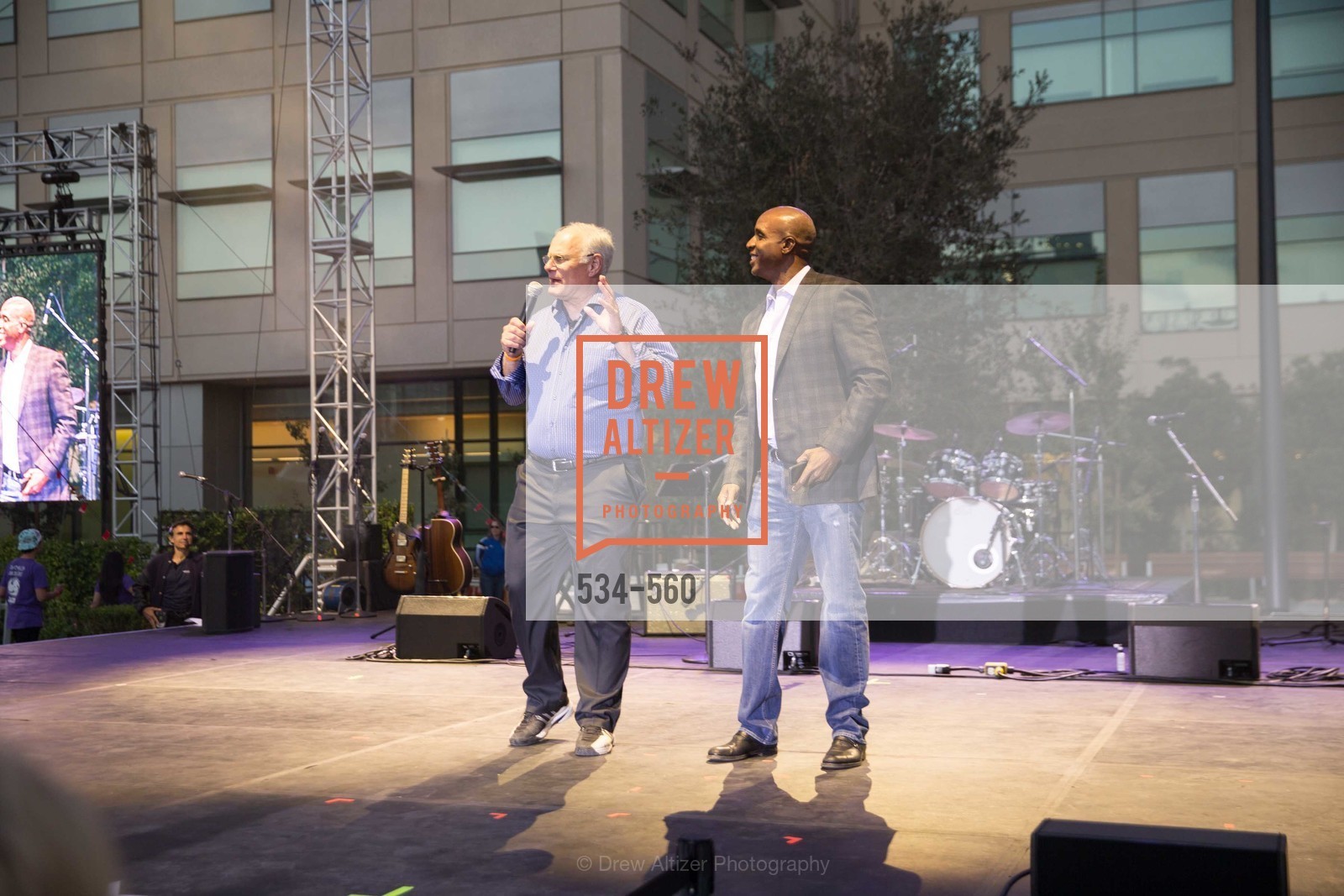 Mark Laret, Barry Bonds, UCSF Medical Center HARD HAT WALK & LIGHTS ON FESTIVAL, US, September 6th, 2014,Drew Altizer, Drew Altizer Photography, full-service agency, private events, San Francisco photographer, photographer california