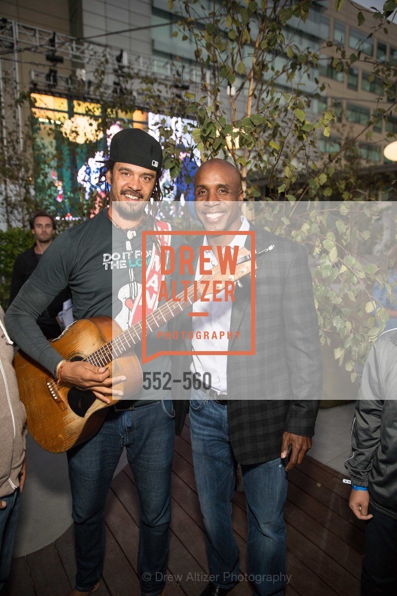 Michael Franti, Barry Bonds, UCSF Medical Center HARD HAT WALK & LIGHTS ON FESTIVAL, US, September 6th, 2014,Drew Altizer, Drew Altizer Photography, full-service agency, private events, San Francisco photographer, photographer california