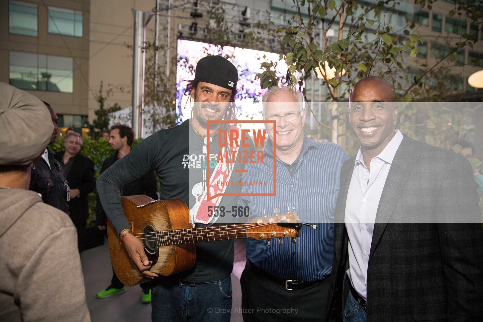 Michael Franti, Mark Laret, Barry Bonds, UCSF Medical Center HARD HAT WALK & LIGHTS ON FESTIVAL, US, September 6th, 2014,Drew Altizer, Drew Altizer Photography, full-service agency, private events, San Francisco photographer, photographer california