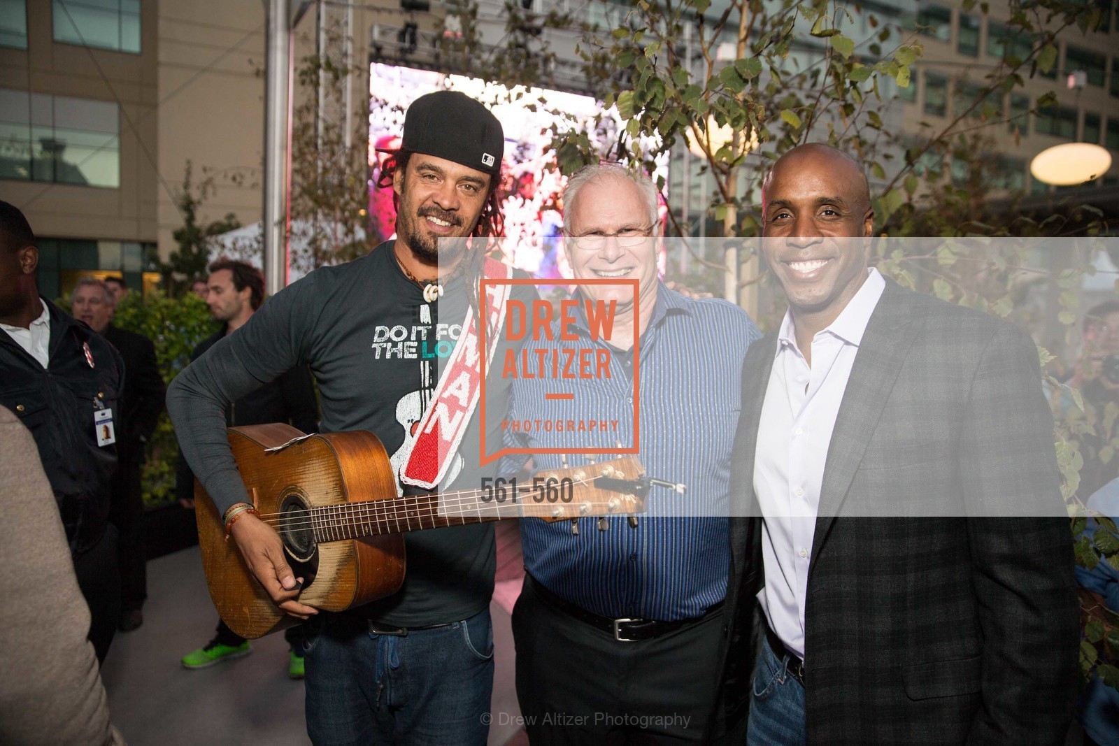 Michael Franti, Mark Laret, Barry Bonds, UCSF Medical Center HARD HAT WALK & LIGHTS ON FESTIVAL, US, September 6th, 2014,Drew Altizer, Drew Altizer Photography, full-service agency, private events, San Francisco photographer, photographer california