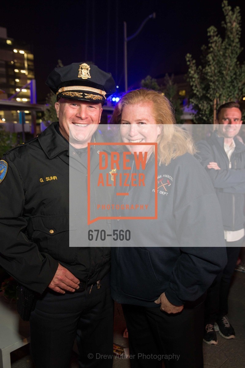 Greg Suhr, Joanne Hayes-White, UCSF Medical Center HARD HAT WALK & LIGHTS ON FESTIVAL, US, September 6th, 2014,Drew Altizer, Drew Altizer Photography, full-service agency, private events, San Francisco photographer, photographer california