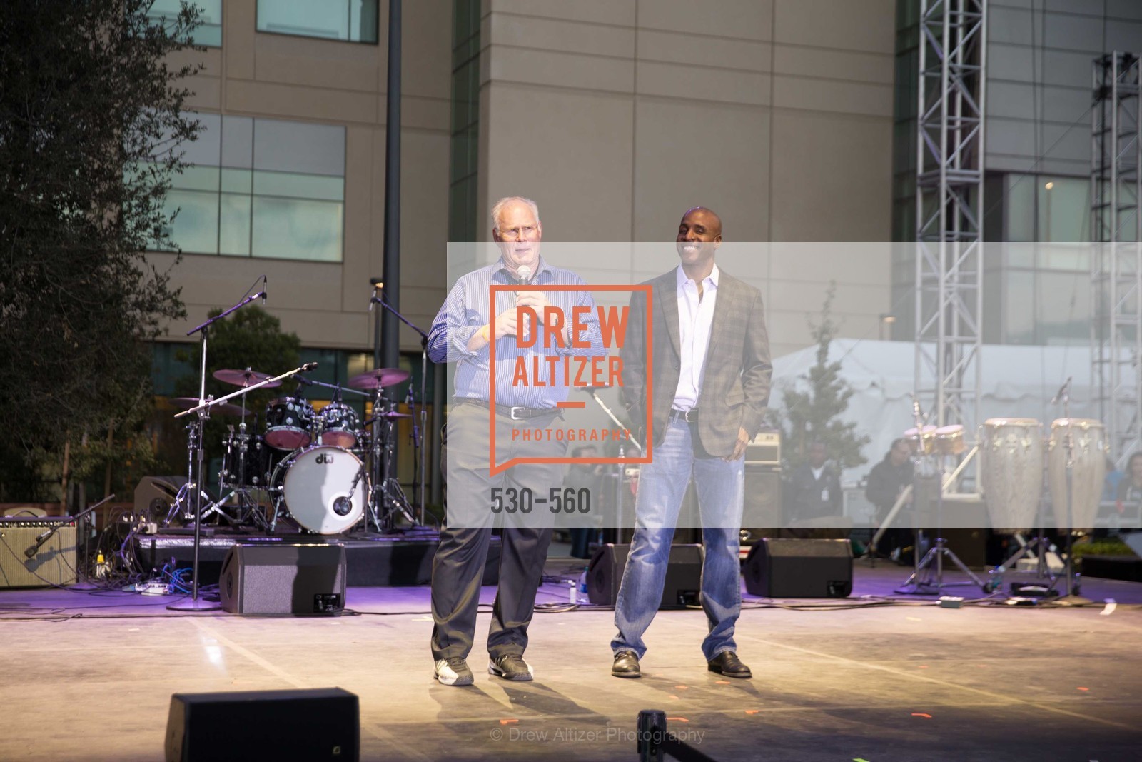 Mark Laret, Barry Bonds, UCSF Medical Center HARD HAT WALK & LIGHTS ON FESTIVAL, US, September 6th, 2014,Drew Altizer, Drew Altizer Photography, full-service agency, private events, San Francisco photographer, photographer california