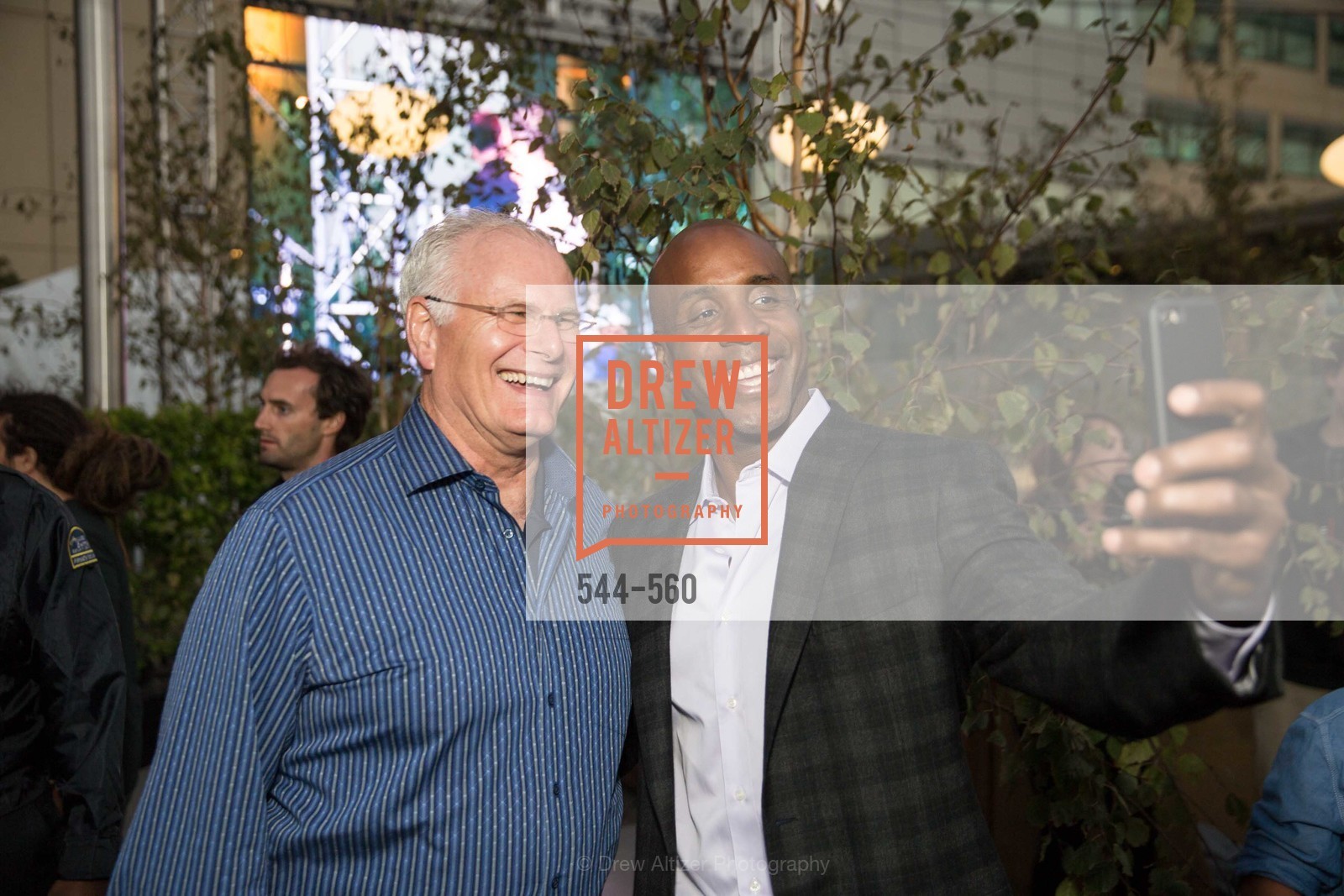 Mark Laret, Barry Bonds, UCSF Medical Center HARD HAT WALK & LIGHTS ON FESTIVAL, US, September 6th, 2014,Drew Altizer, Drew Altizer Photography, full-service agency, private events, San Francisco photographer, photographer california