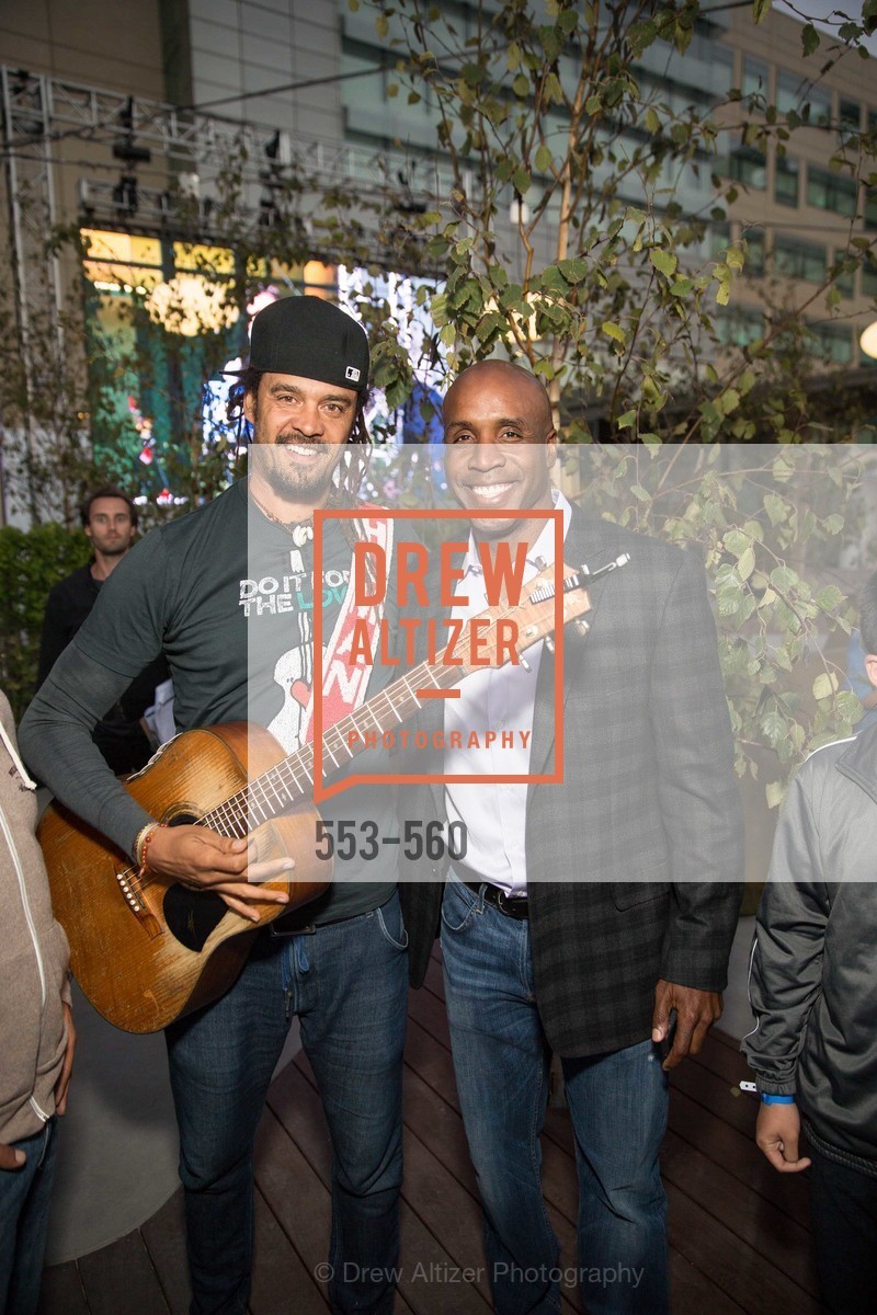 Michael Franti, Barry Bonds, UCSF Medical Center HARD HAT WALK & LIGHTS ON FESTIVAL, US, September 6th, 2014,Drew Altizer, Drew Altizer Photography, full-service agency, private events, San Francisco photographer, photographer california