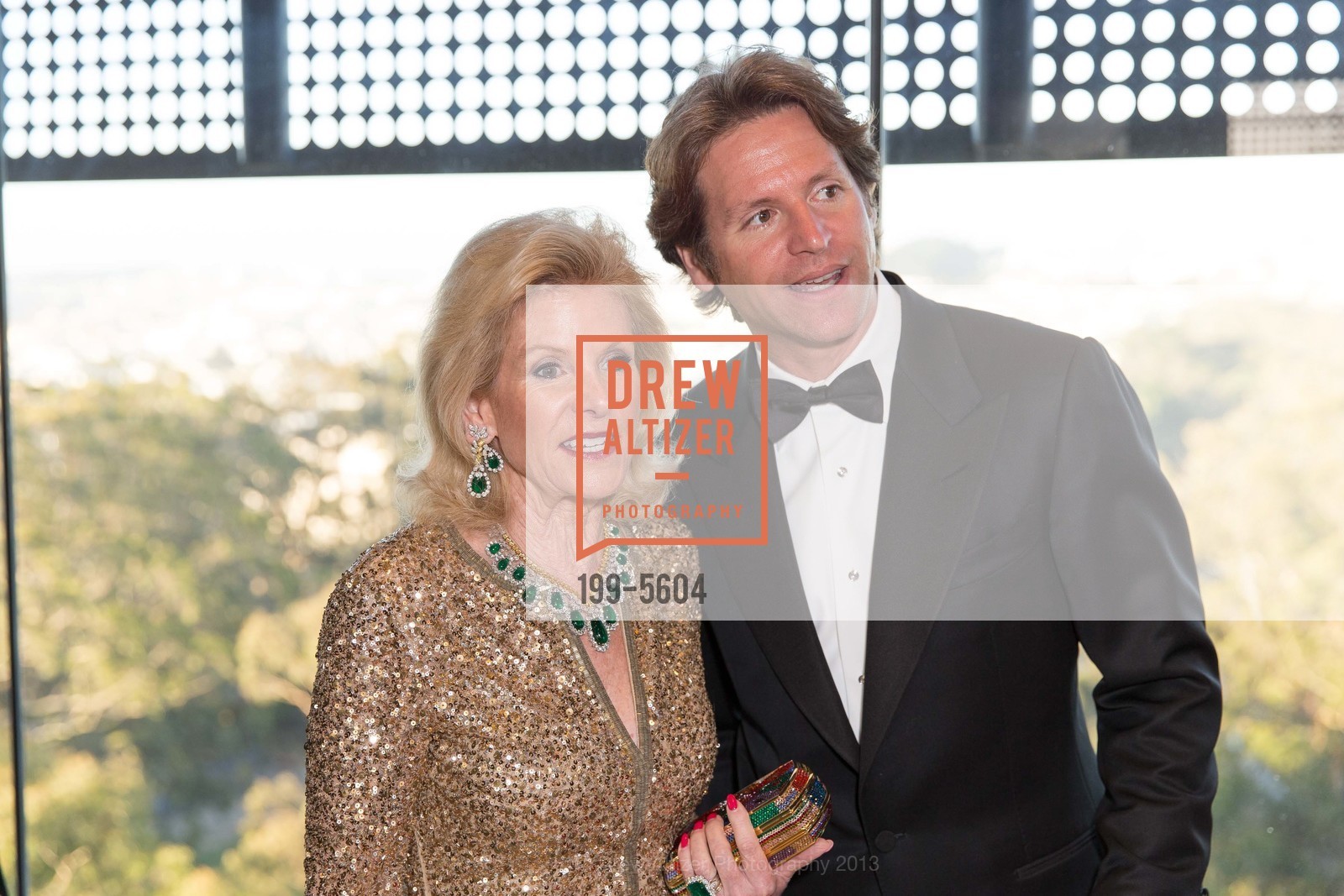 Dede Wilsey, Trevor Traina, deYOUNG MUSEUM'S Dinner to Celebrate new Director Colin B. Bailey, US, June 12th, 2013, Photo #199-5604 Dede Wilsey, Trevor Traina, Photo #199-5604