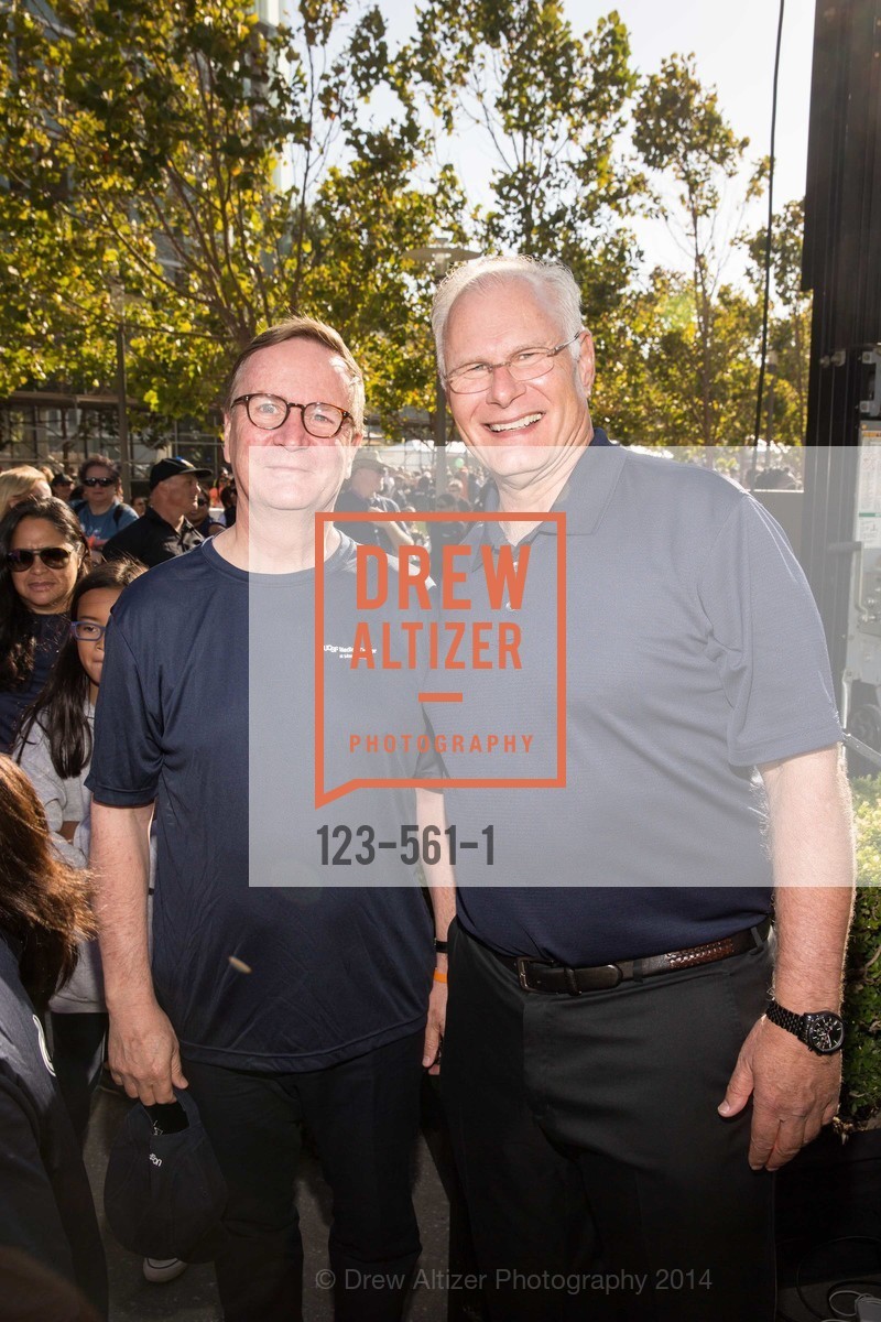 Sam Hawgood, Mark Laret, UCSF Medical Center HARD HAT WALK & LIGHTS ON FESTIVAL, US, September 6th, 2014