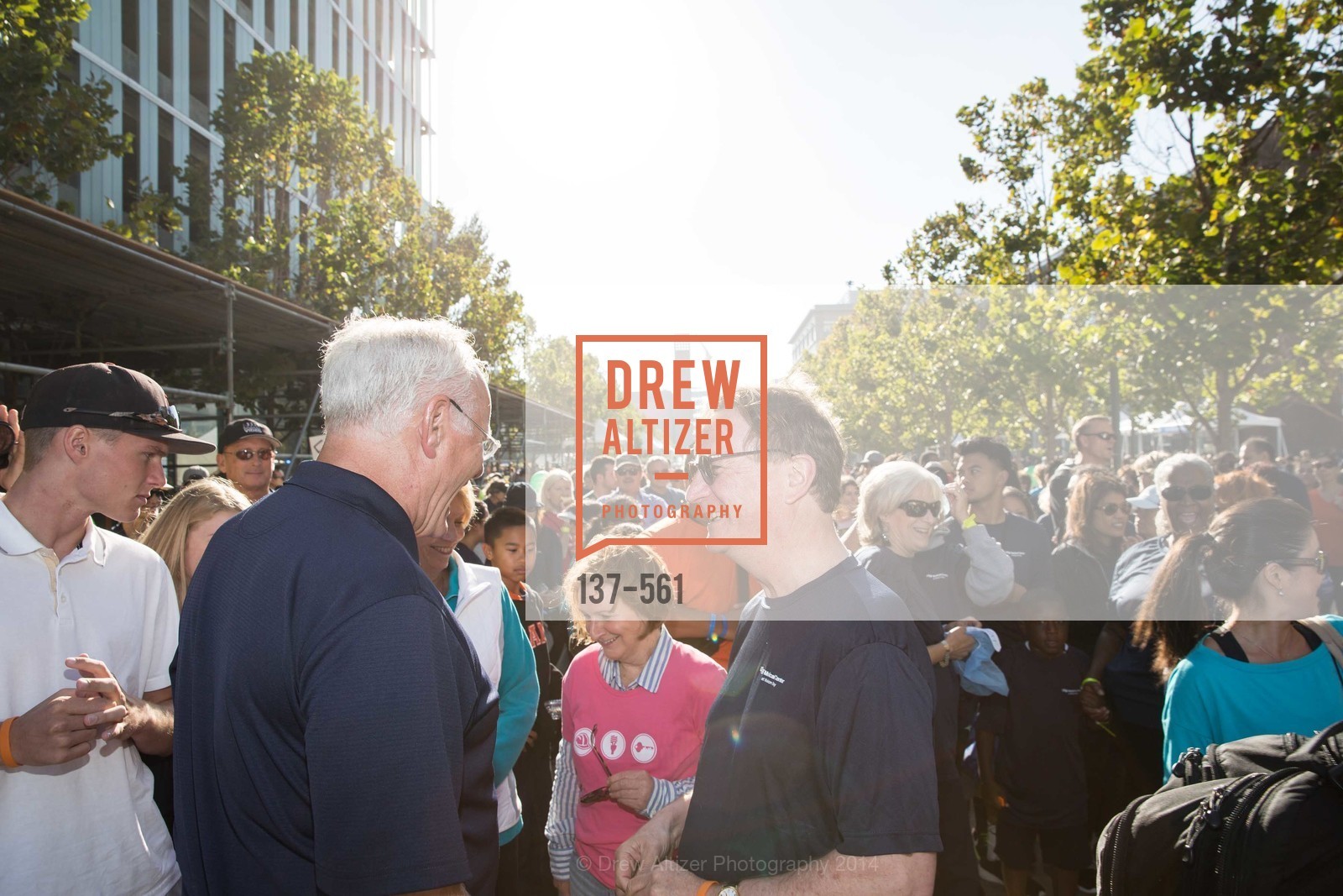 Mark Laret, Sam Hawgood, UCSF Medical Center HARD HAT WALK & LIGHTS ON FESTIVAL, US, September 6th, 2014