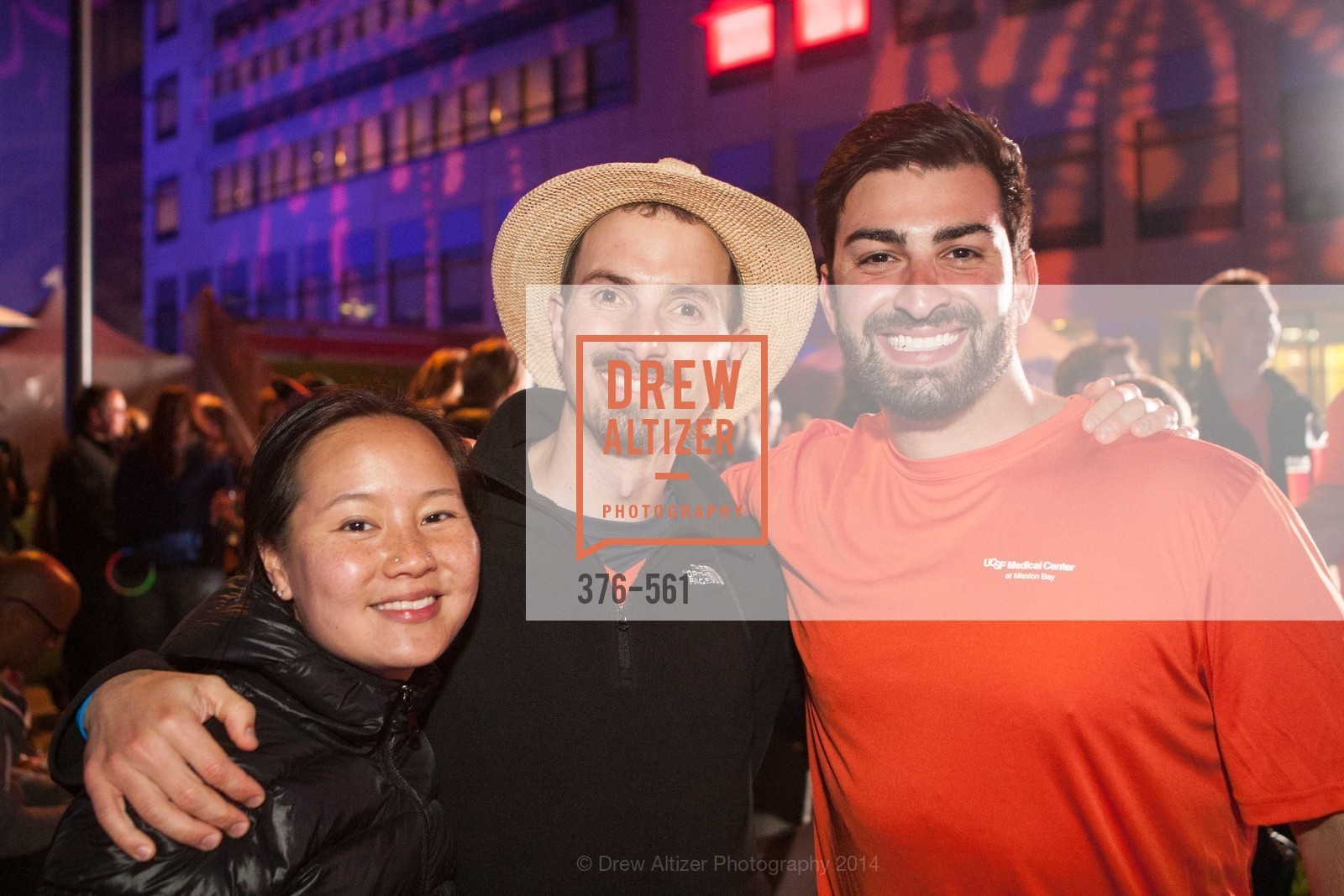 Christine Lee, Chris Werring, Brian Bolandi, UCSF Medical Center HARD HAT WALK & LIGHTS ON FESTIVAL, US, September 6th, 2014,Drew Altizer, Drew Altizer Photography, full-service agency, private events, San Francisco photographer, photographer california