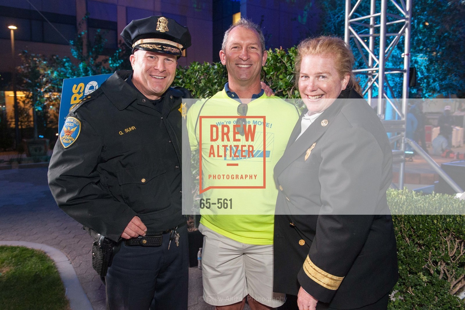 Greg Suhr, Stan Salvemini, Joanne Hayes-White, UCSF Medical Center HARD HAT WALK & LIGHTS ON FESTIVAL, US, September 6th, 2014,Drew Altizer, Drew Altizer Photography, full-service agency, private events, San Francisco photographer, photographer california