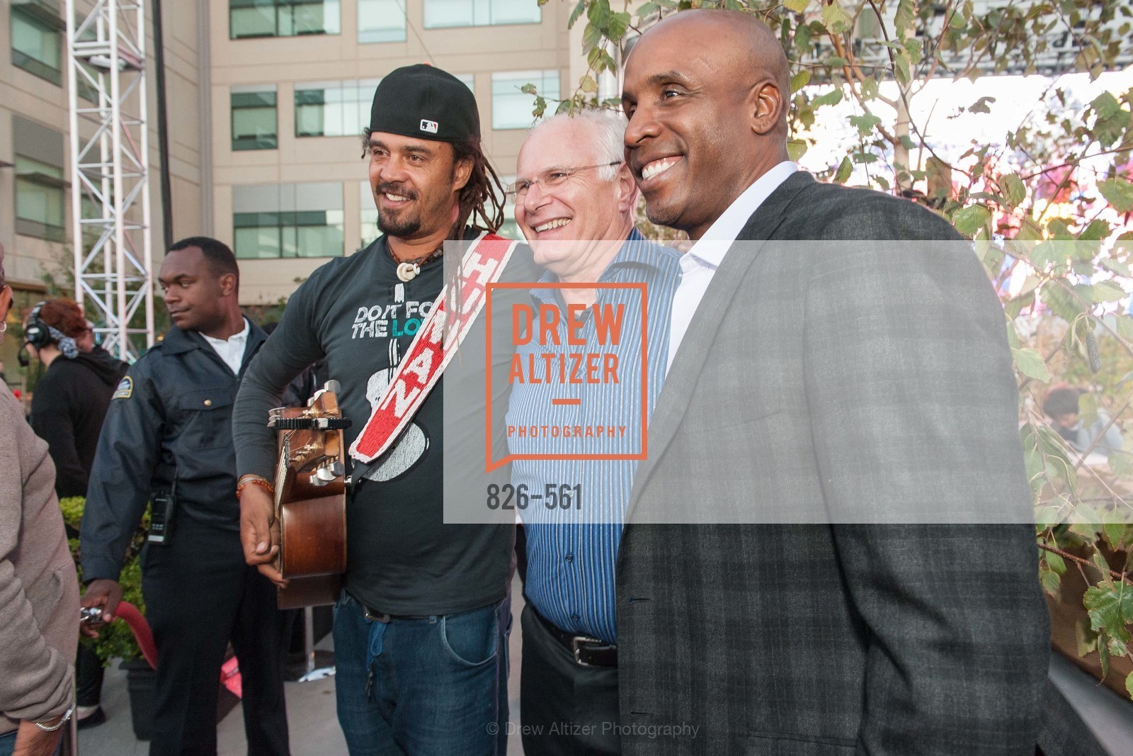 Michael Franti, Mark Laret, Barry Bonds, UCSF Medical Center HARD HAT WALK & LIGHTS ON FESTIVAL, US, September 6th, 2014,Drew Altizer, Drew Altizer Photography, full-service event agency, private events, San Francisco photographer, photographer California