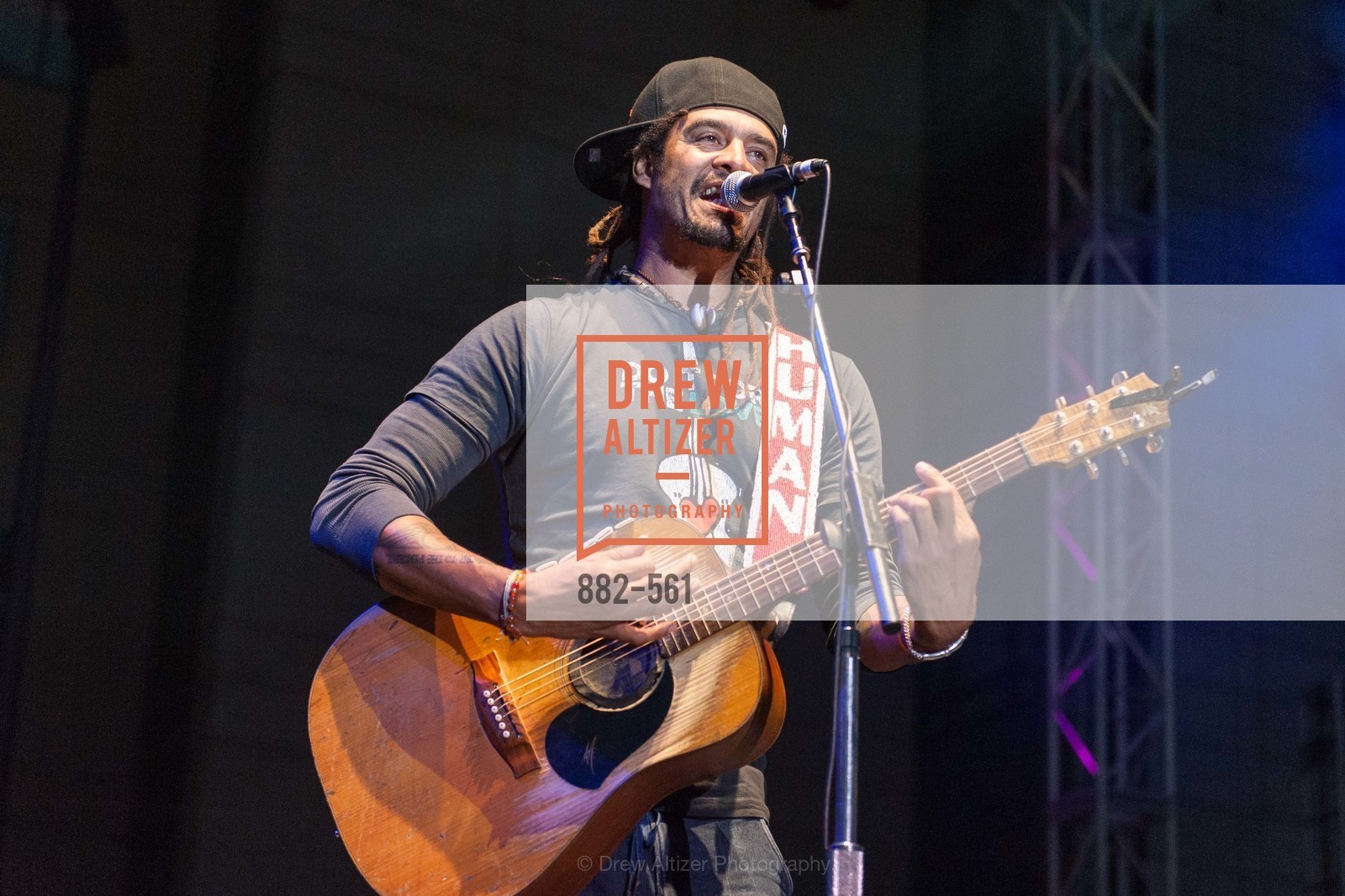 Performance By Michael Franti, UCSF Medical Center HARD HAT WALK & LIGHTS ON FESTIVAL, US, Photo #882-561 Performance By Michael Franti, Photo #882-561