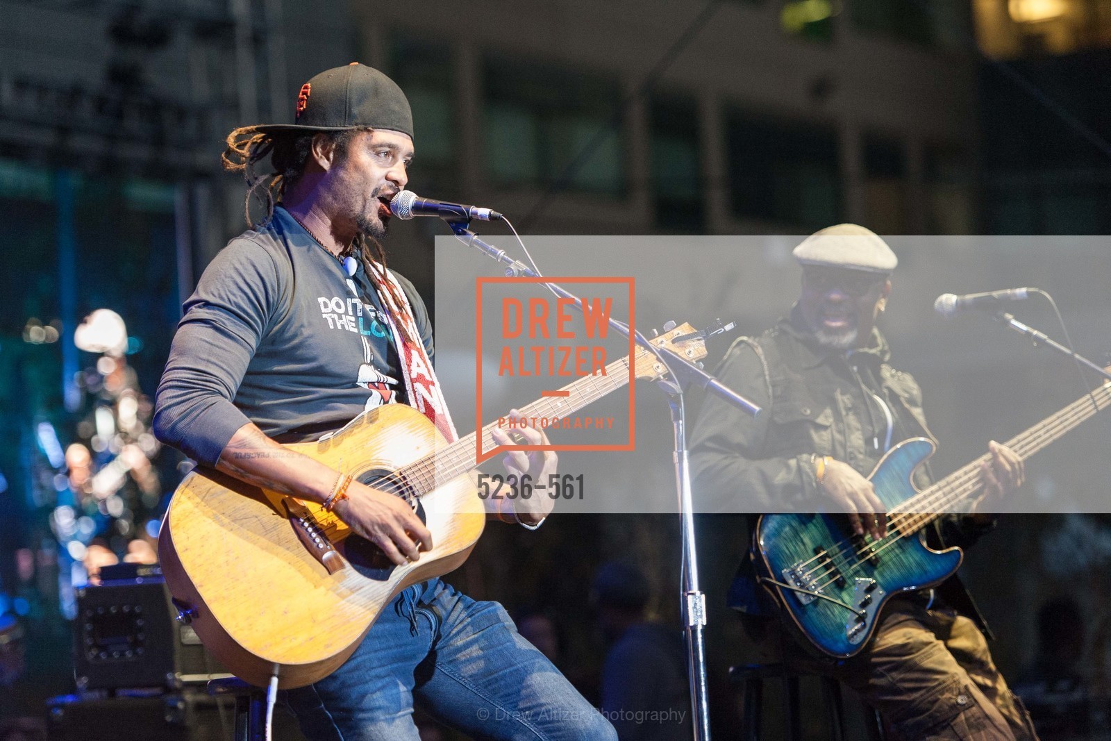 Performance By Michael Franti, UCSF Medical Center HARD HAT WALK & LIGHTS ON FESTIVAL, US, Photo #5236-561 Performance By Michael Franti, Photo #5236-561