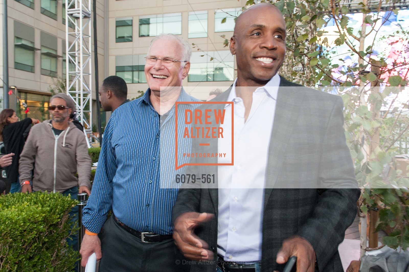 Mark Laret, Barry Bonds, UCSF Medical Center HARD HAT WALK & LIGHTS ON FESTIVAL, US, September 6th, 2014,Drew Altizer, Drew Altizer Photography, full-service agency, private events, San Francisco photographer, photographer california