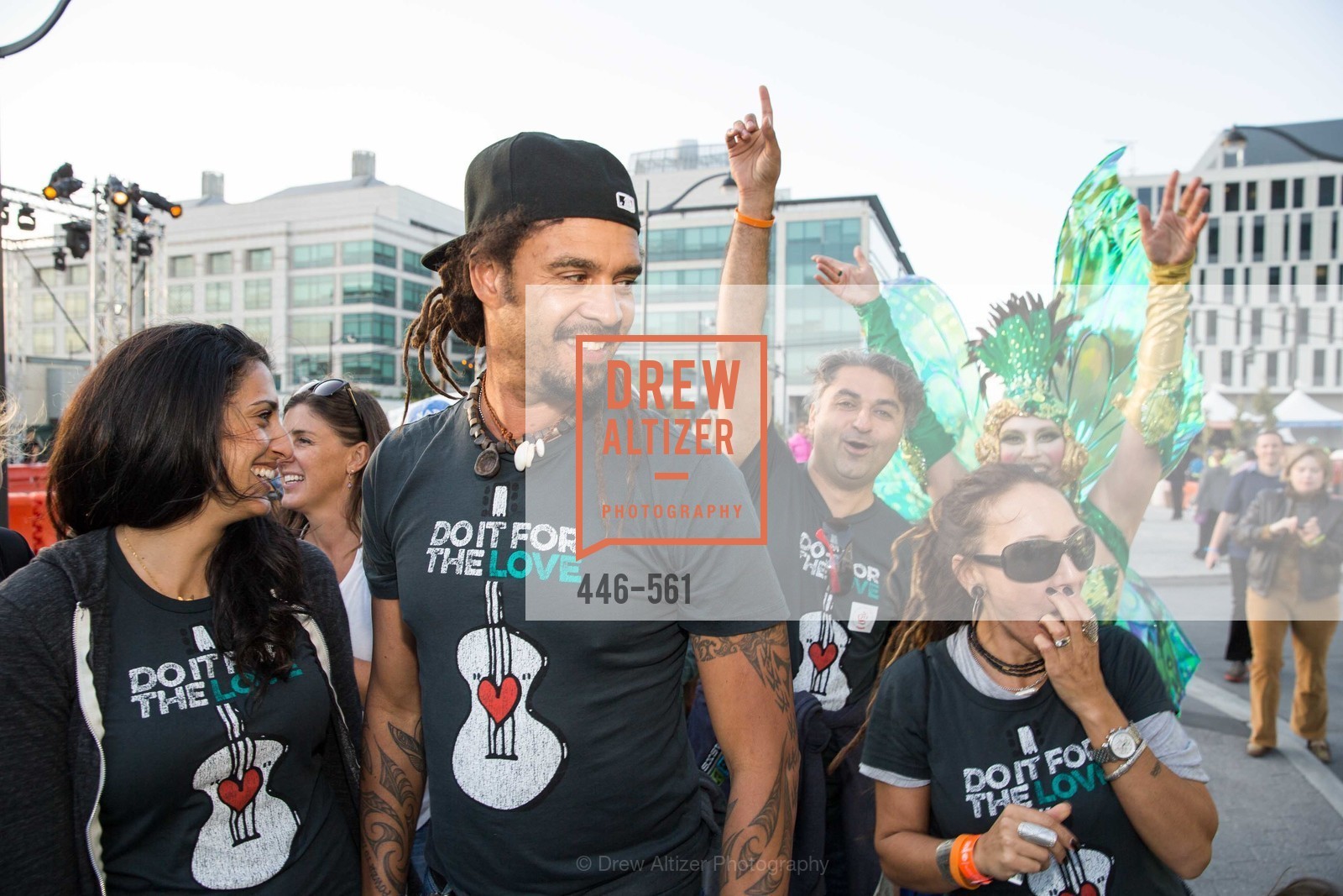 Sara Agah, Michael Franti, UCSF Medical Center HARD HAT WALK & LIGHTS ON FESTIVAL, US, September 6th, 2014,Drew Altizer, Drew Altizer Photography, full-service agency, private events, San Francisco photographer, photographer california