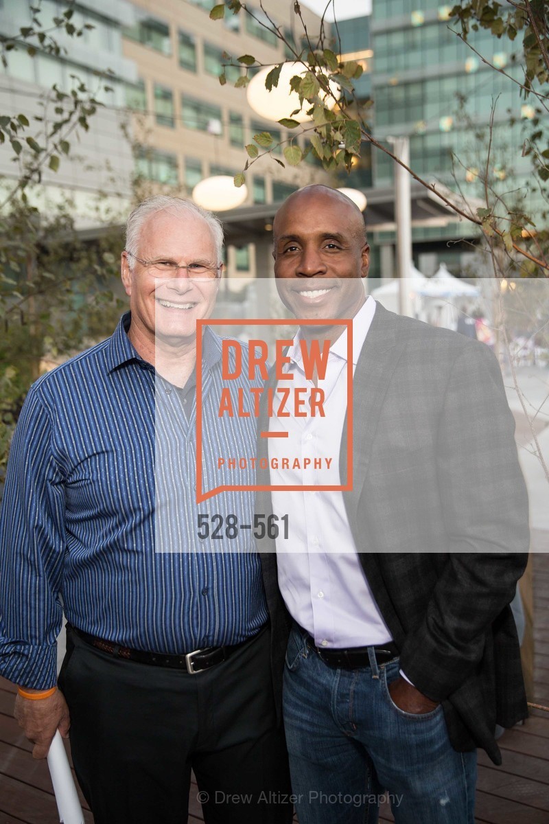 Mark Laret, Barry Bonds, UCSF Medical Center HARD HAT WALK & LIGHTS ON FESTIVAL, US, Photo #528-561 Mark Laret, Barry Bonds, Photo #528-561