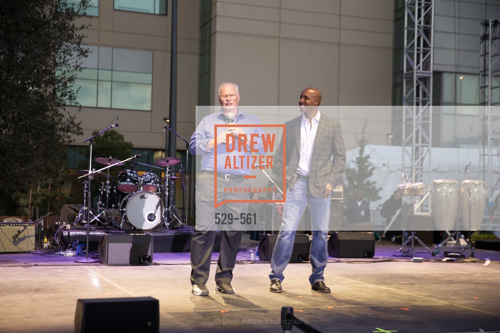 Mark Laret, Barry Bonds, UCSF Medical Center HARD HAT WALK & LIGHTS ON FESTIVAL, US, September 6th, 2014,Drew Altizer, Drew Altizer Photography, full-service agency, private events, San Francisco photographer, photographer california