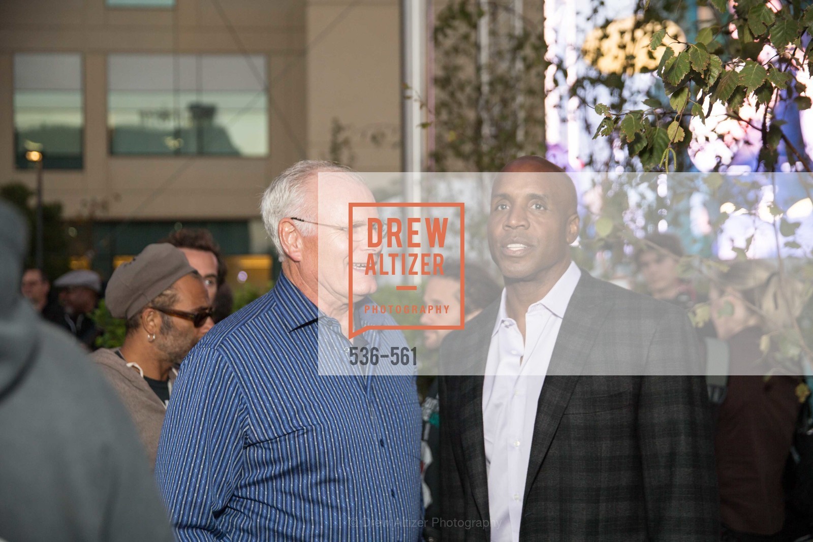 Mark Laret, Barry Bonds, UCSF Medical Center HARD HAT WALK & LIGHTS ON FESTIVAL, US, September 6th, 2014,Drew Altizer, Drew Altizer Photography, full-service agency, private events, San Francisco photographer, photographer california