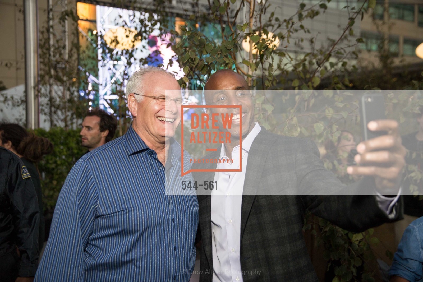 Mark Laret, Barry Bonds, UCSF Medical Center HARD HAT WALK & LIGHTS ON FESTIVAL, US, September 6th, 2014,Drew Altizer, Drew Altizer Photography, full-service agency, private events, San Francisco photographer, photographer california