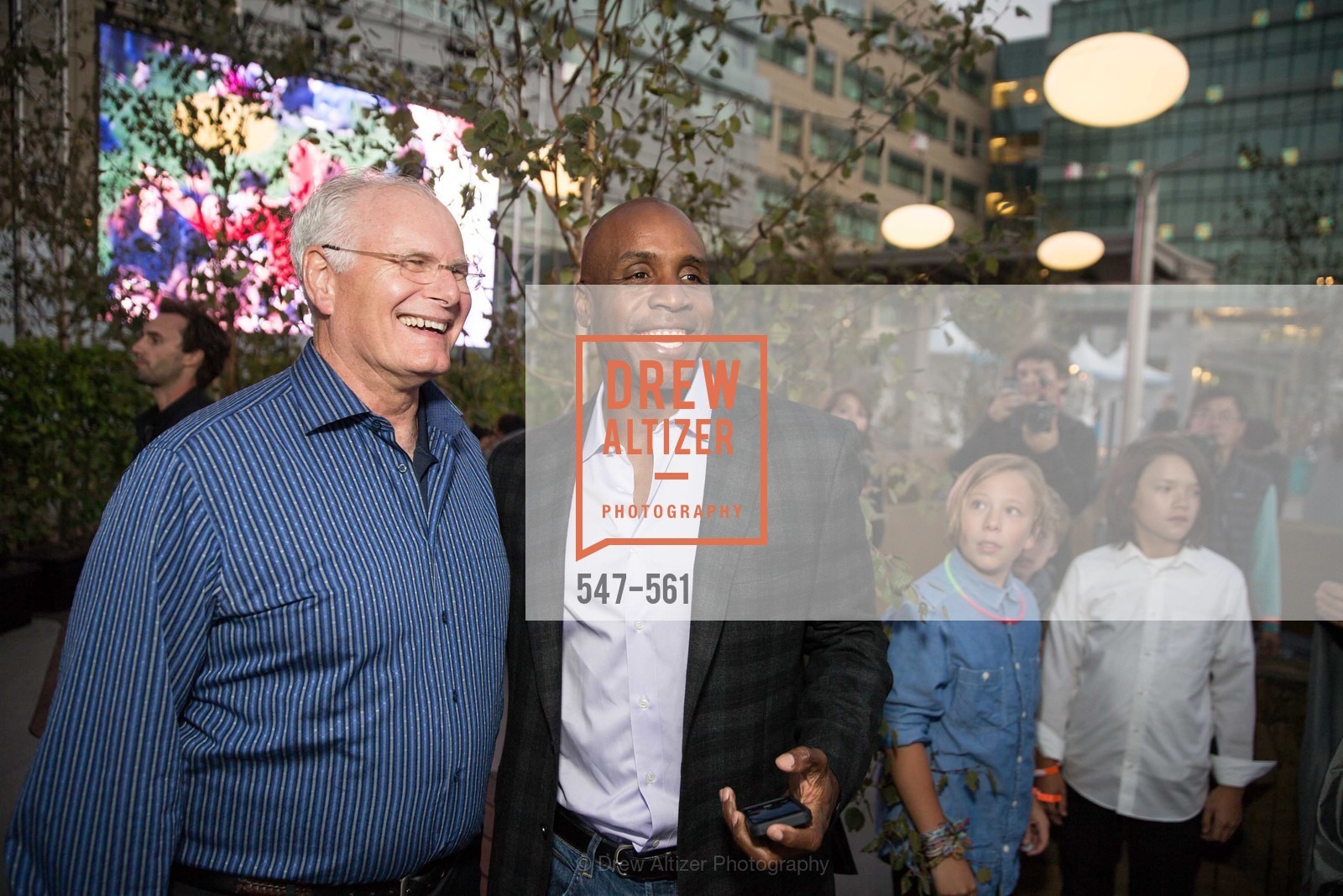 Mark Laret, Barry Bonds, UCSF Medical Center HARD HAT WALK & LIGHTS ON FESTIVAL, US, September 6th, 2014,Drew Altizer, Drew Altizer Photography, full-service agency, private events, San Francisco photographer, photographer california